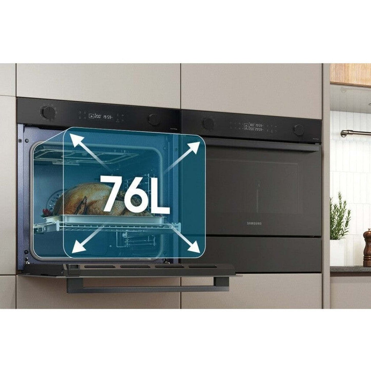 Samsung NV7B41207AK - Inbouw oven