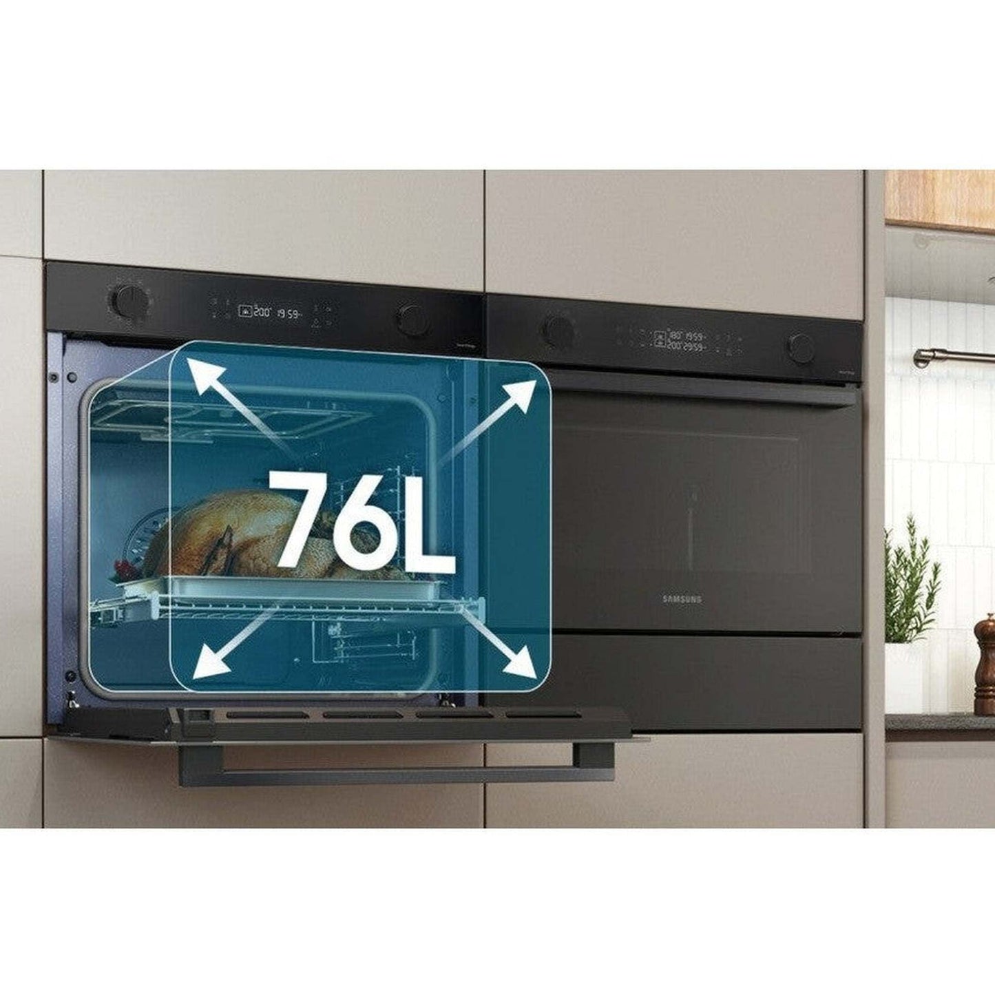 Samsung NV7B41207AK - Inbouw oven