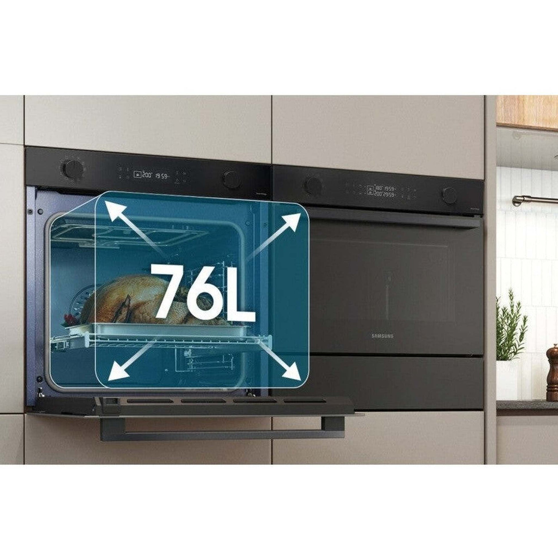 Samsung NV7B41207AK - Inbouw oven