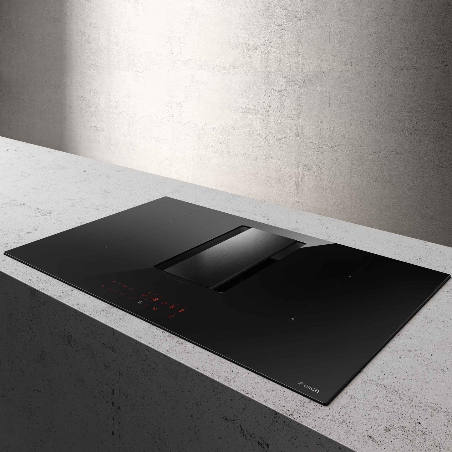 Elica Alpha BL/A/78 - Inductie kookplaat - Ingebouwde afzuiging