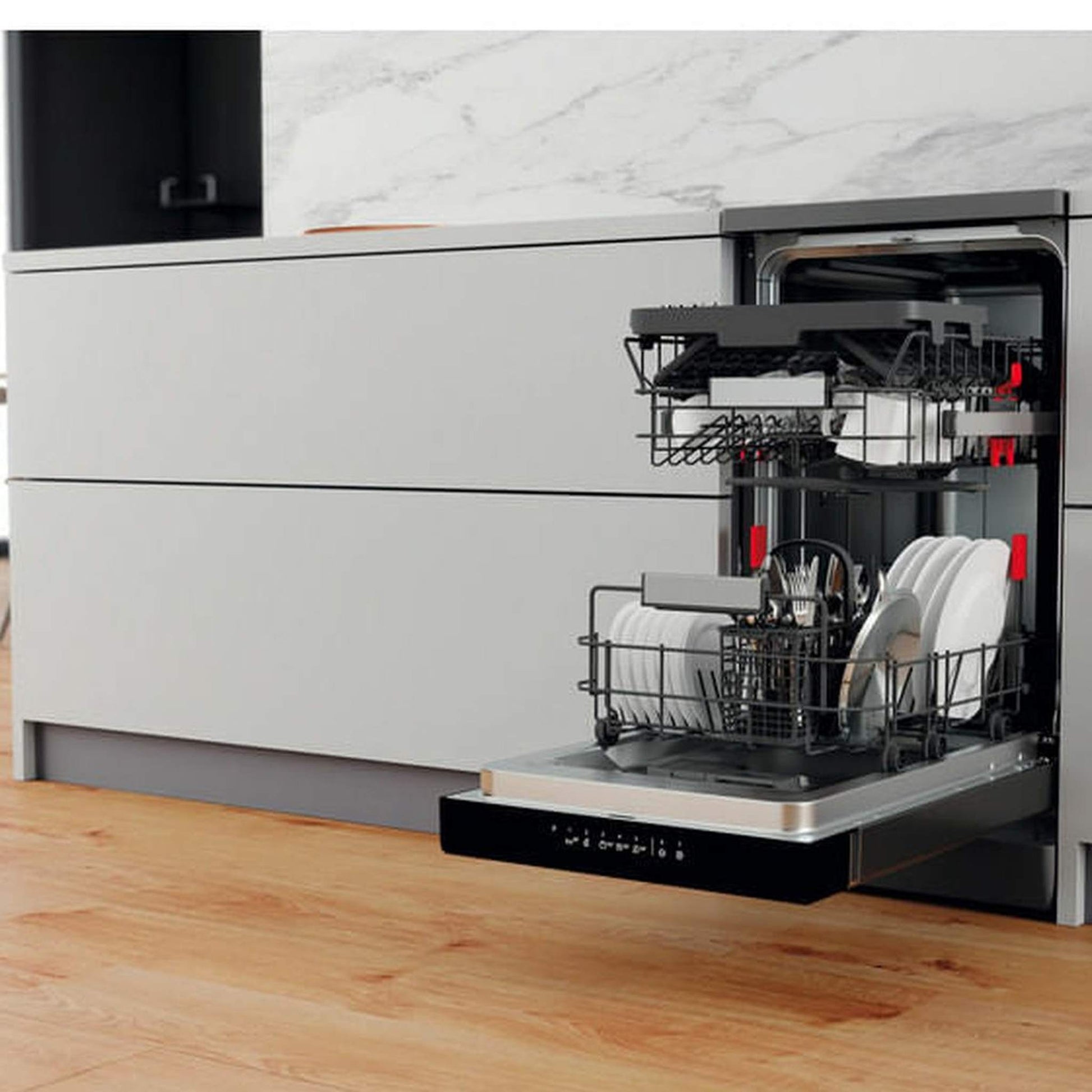 Whirlpool WSFO3T223PCX - Vrijstaande vaatwasser