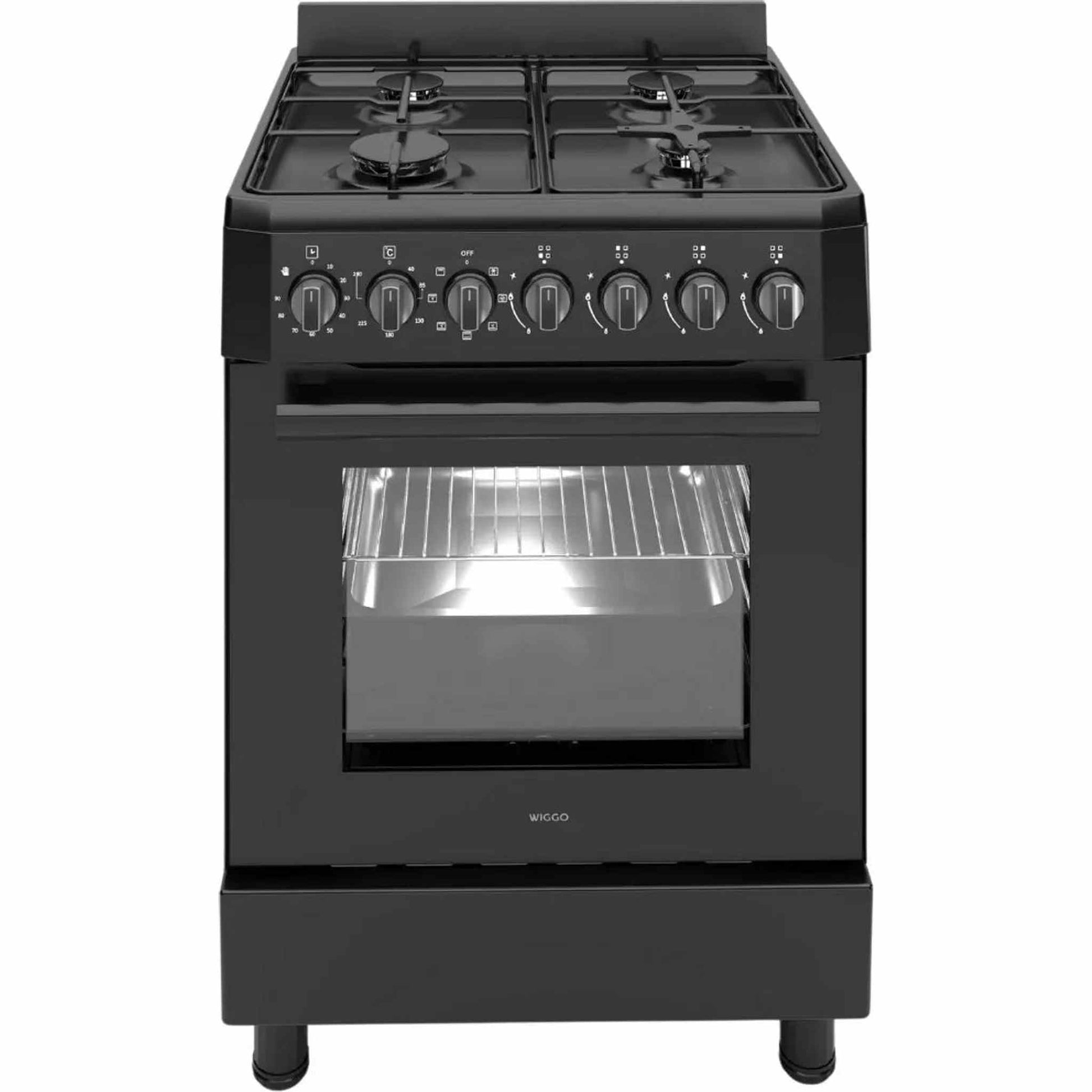 Wiggo WO-E605R BB - Gasfornuis