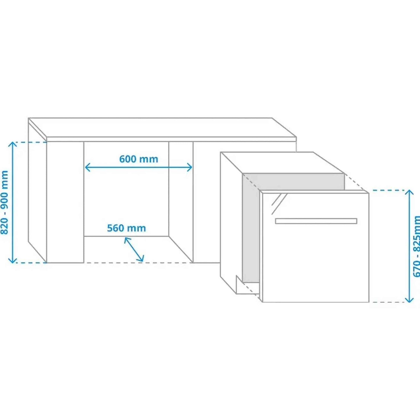 AEG FSE76727P - Inbouw vaatwasser - Volledig geïntegreerd