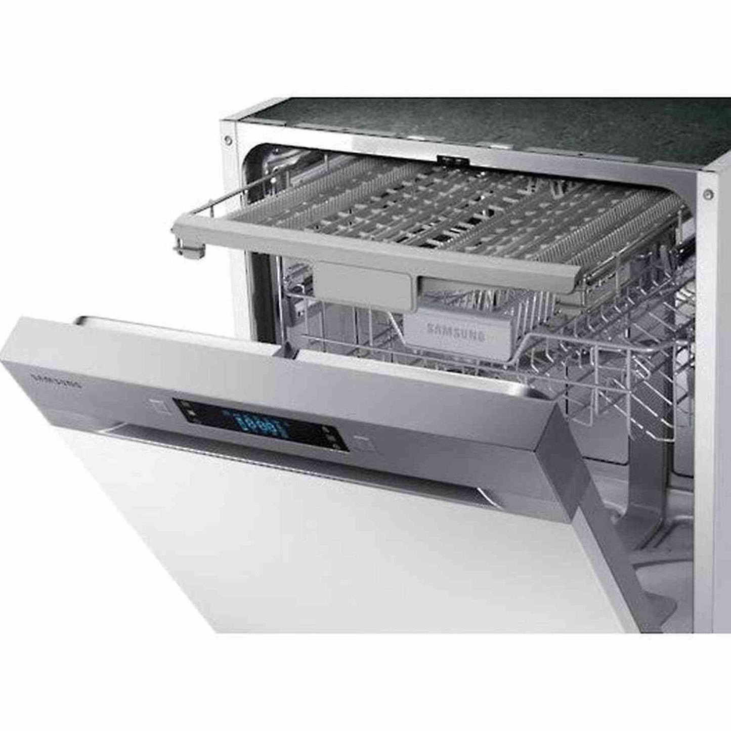 Samsung DW60M6050SS - Inbouw vaatwasser - Half geïntegreerd