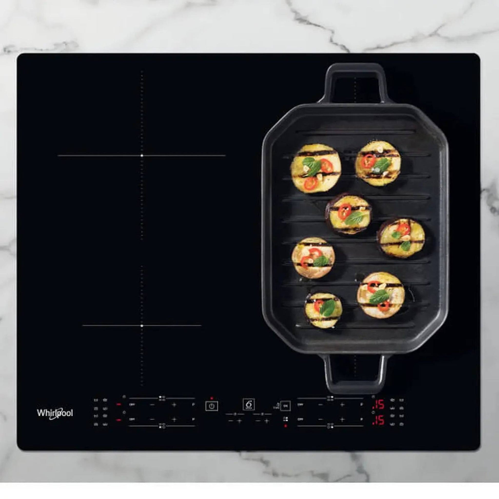 Whirlpool WBB8360NE - Inductie kookplaat