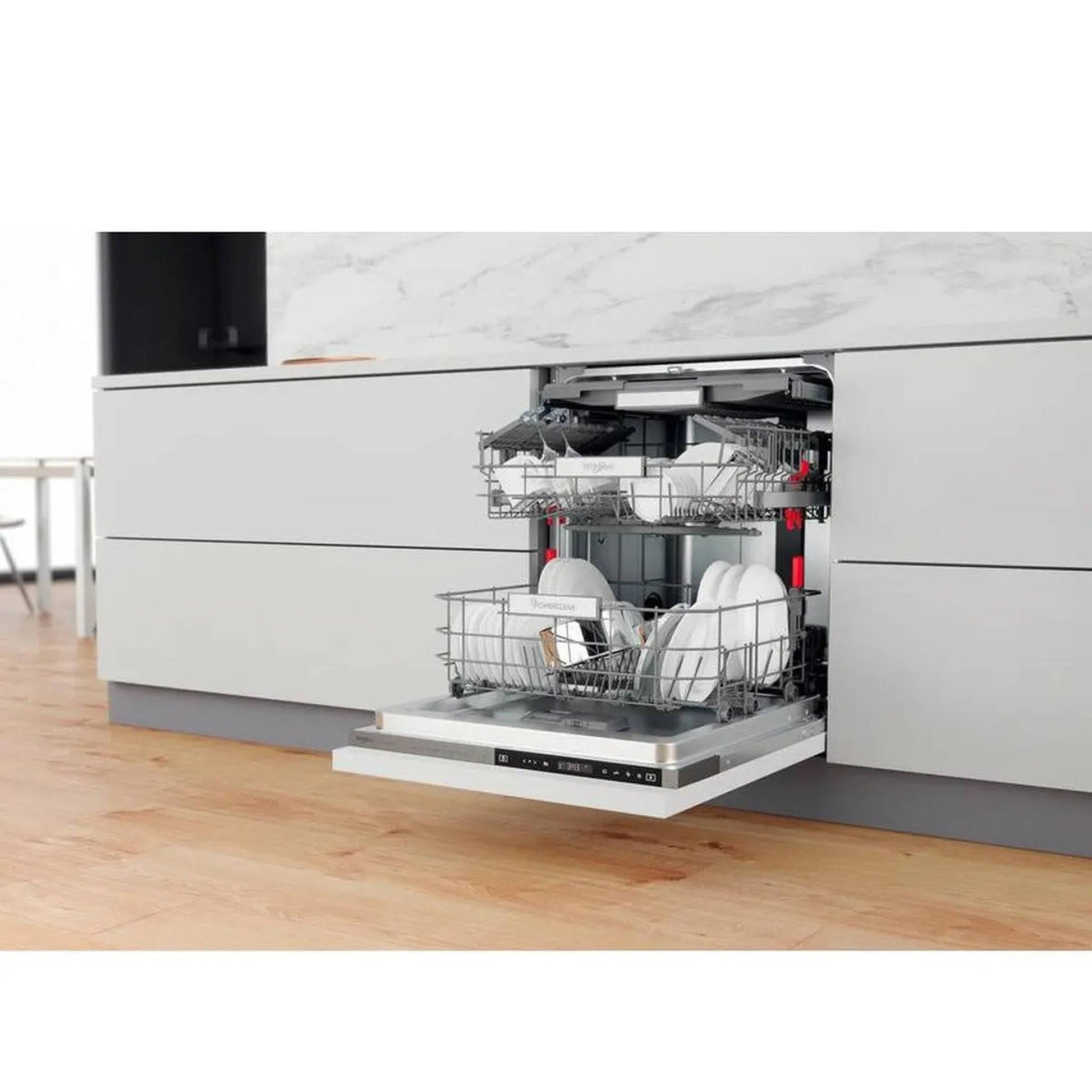 Whirlpool WIP4O33PLES - Inbouw vaatwasser - Volledig geïntegreerd