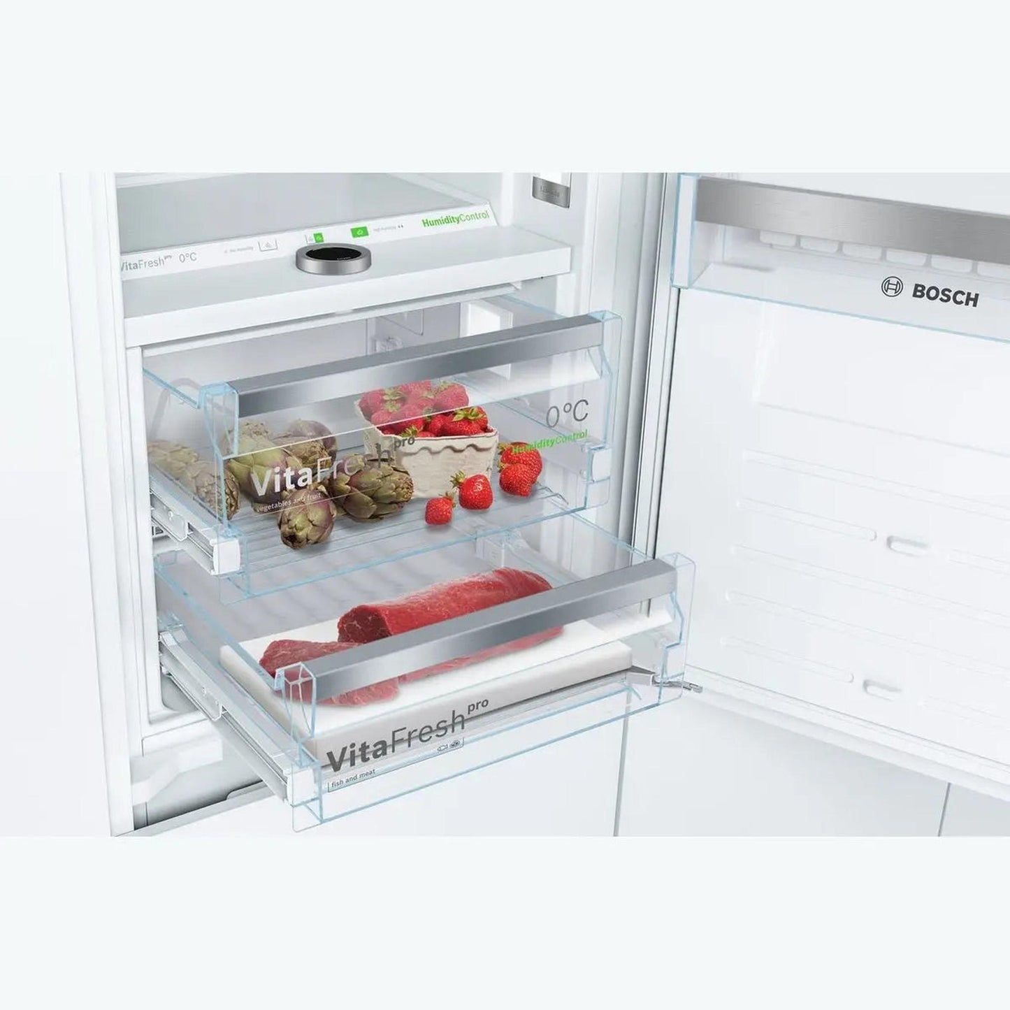 Bosch KIF87PFE0 - Inbouw Koel-vriescombinatie