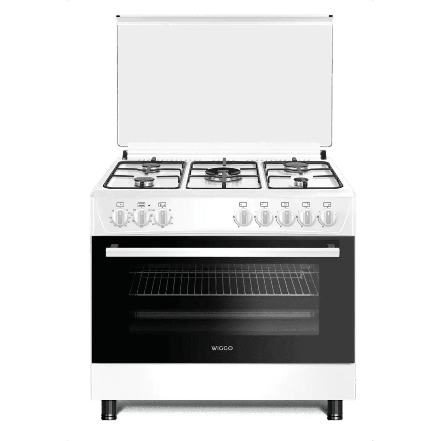 Wiggo WO-E905R WW - Gasfornuis