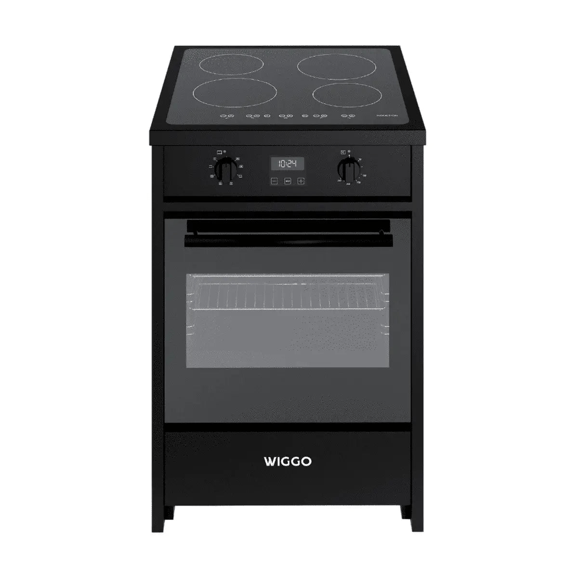 Wiggo WIO-E621A BB - Inductie fornuis