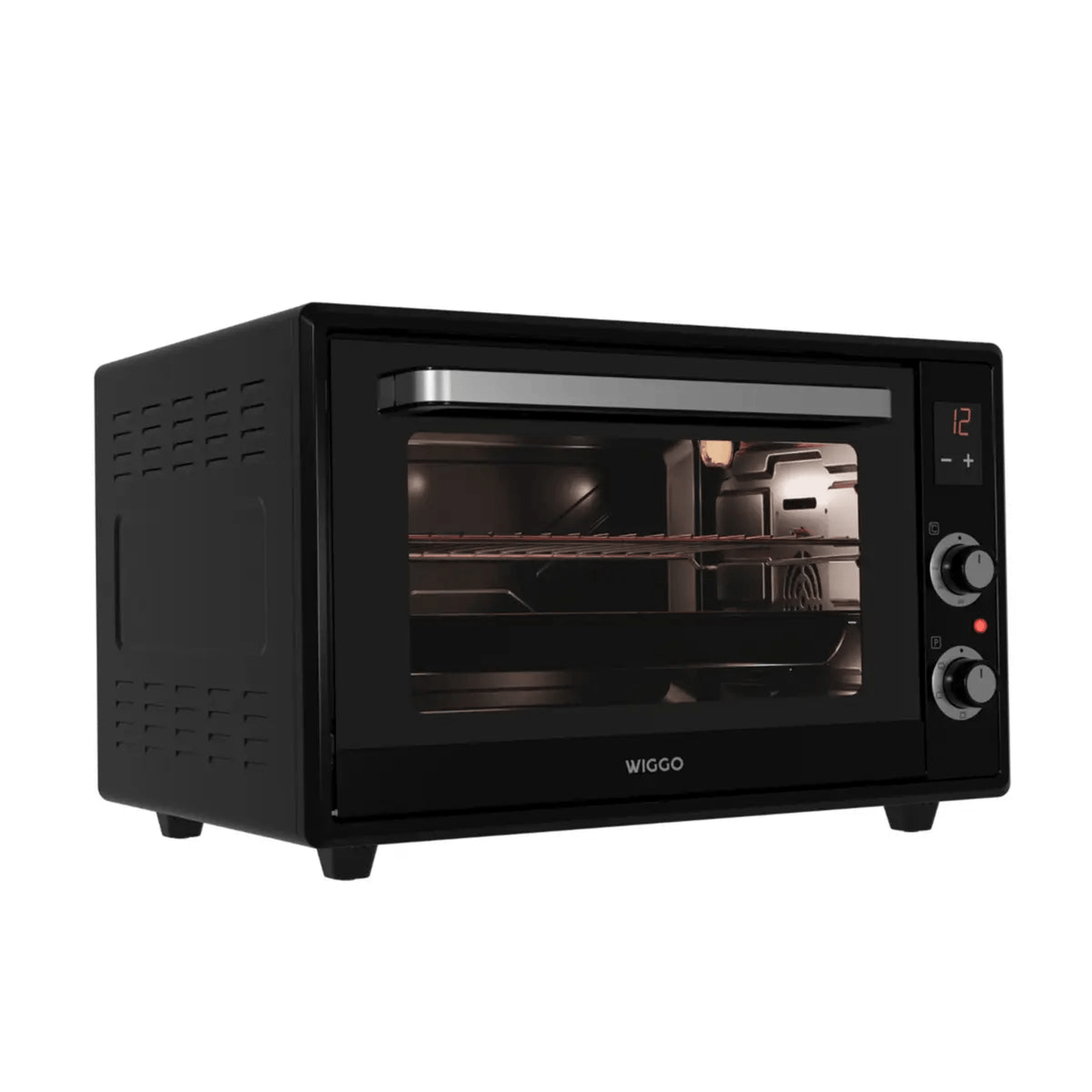 Wiggo WMO-E657 B - Vrijstaande oven