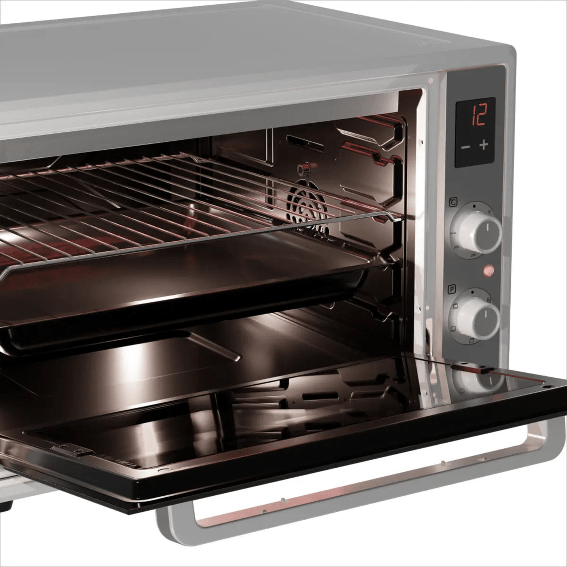 Wiggo WMO-E657 W - Vrijstaande oven