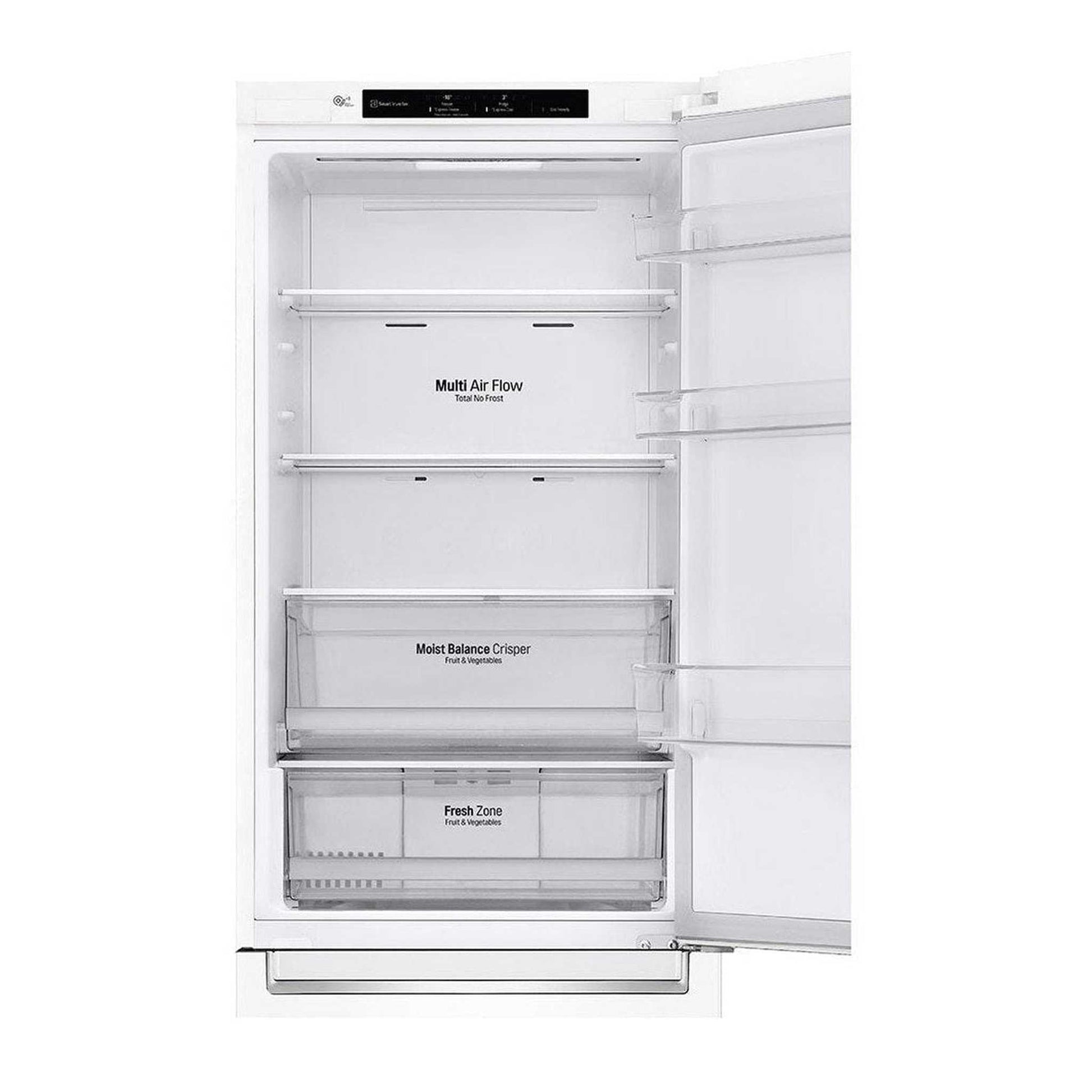 LG GBB61SWJMN - Koel-vriescombinatie - No Frost