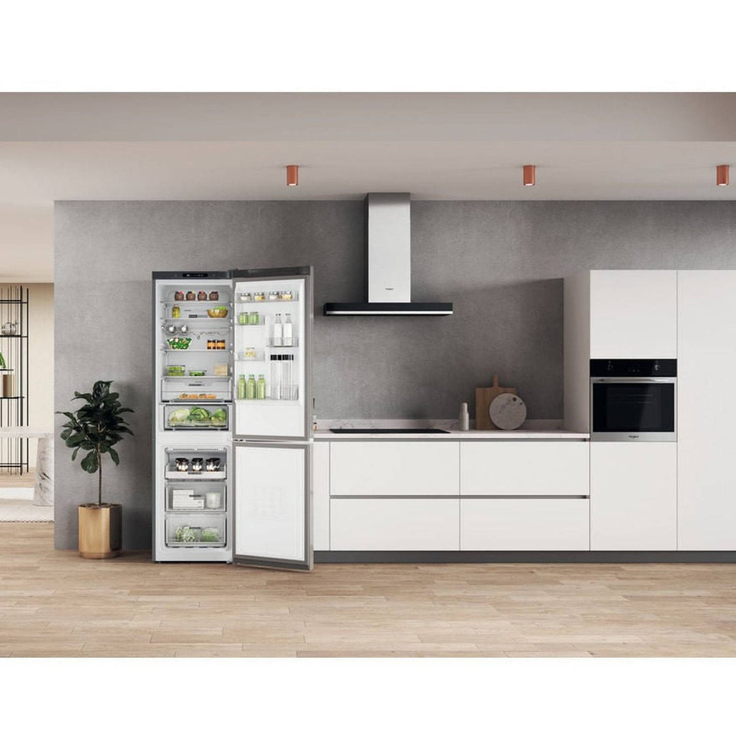 Whirlpool W7X92IOX - Koel-vriescombinatie - No Frost