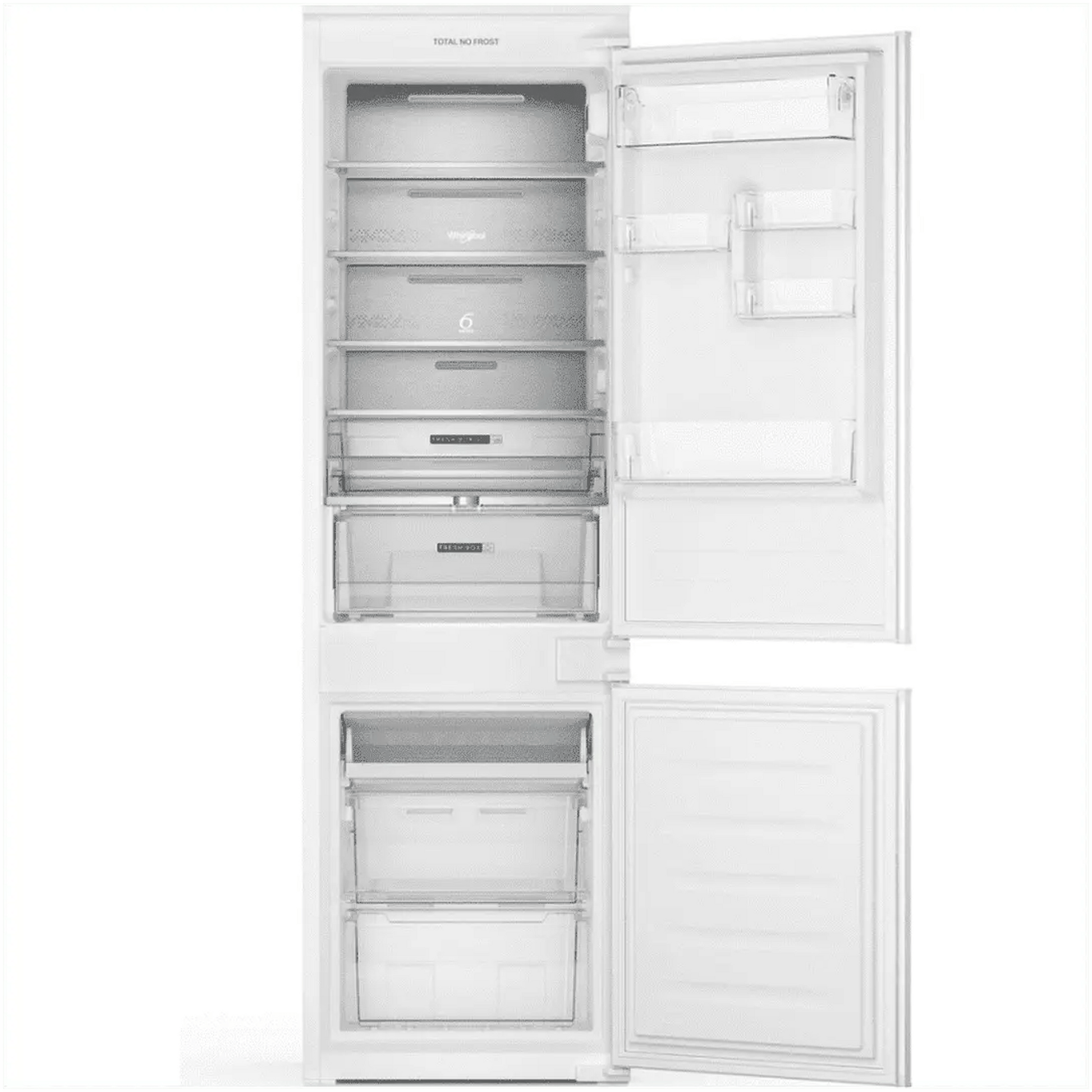 Whirlpool WHC18T132 - Inbouw Koel-vriescombinatie - No Frost