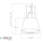 Elica EASY UX WH/F/50 - Eiland Afzuigkap