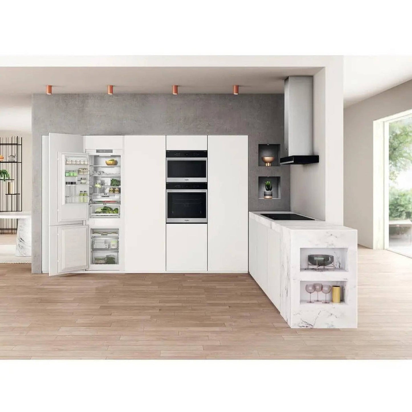 Whirlpool WHC18T571 - Inbouw Koel-vriescombinatie - No Frost