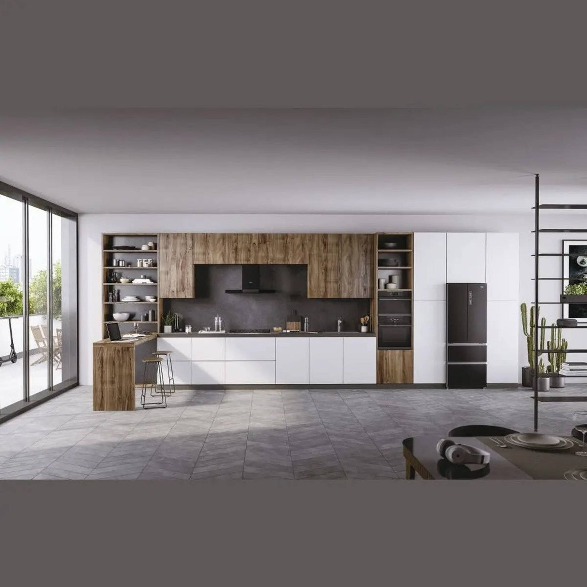 Haier HATS9DS46B - Wandschouw Afzuigkap