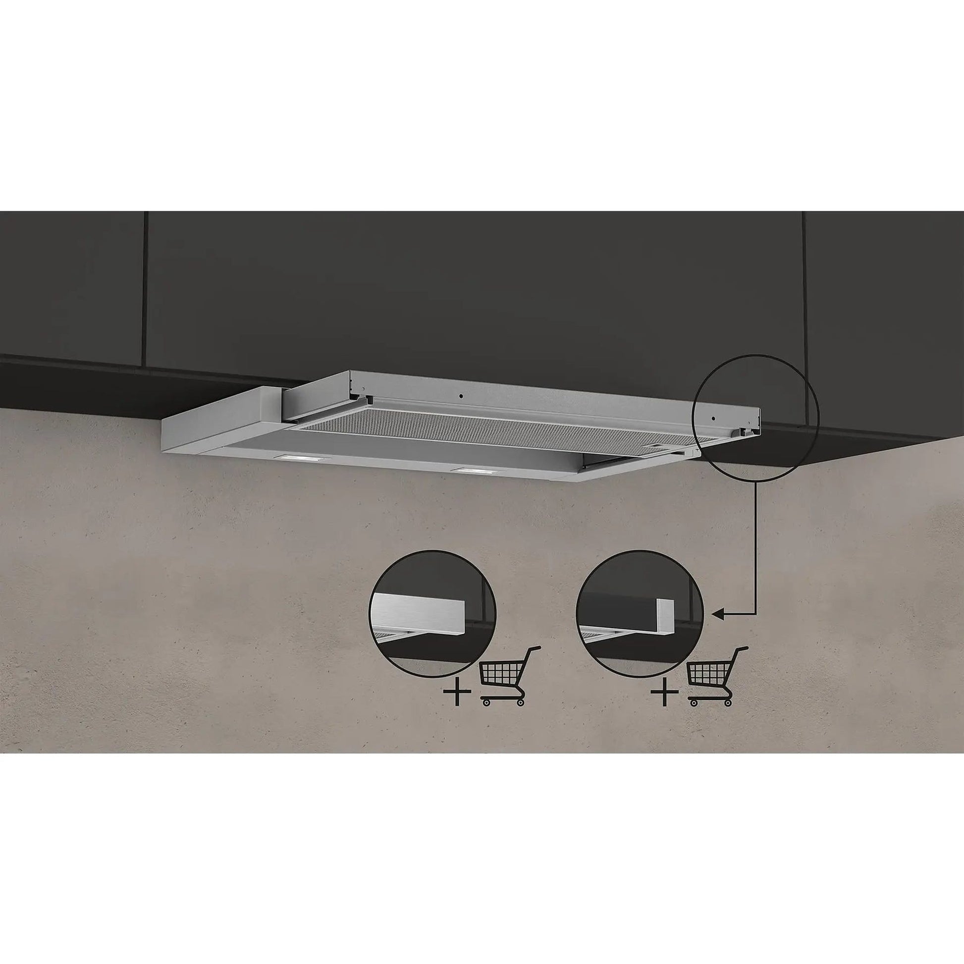 NEFF D46ED22X1 - Vlakscherm Afzuigkap