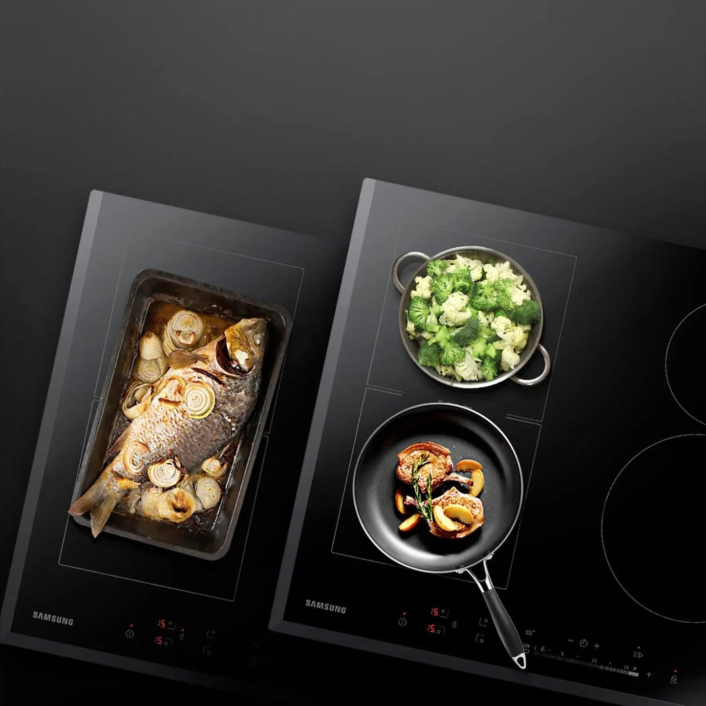 Samsung NZ64R3747RK - Inductie kookplaat