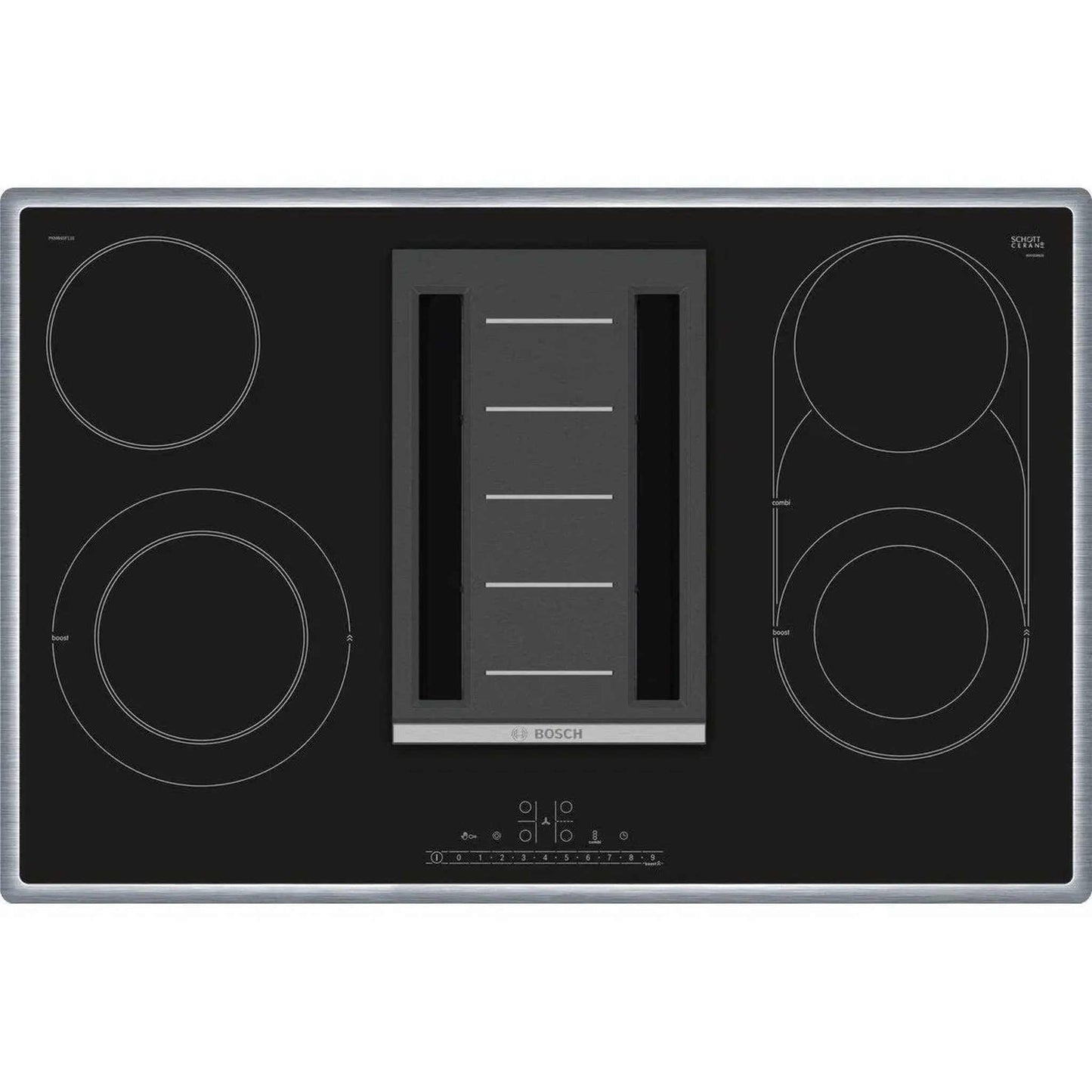 Bosch PKM845F11E - Inductie kookplaat - Ingebouwde afzuiging