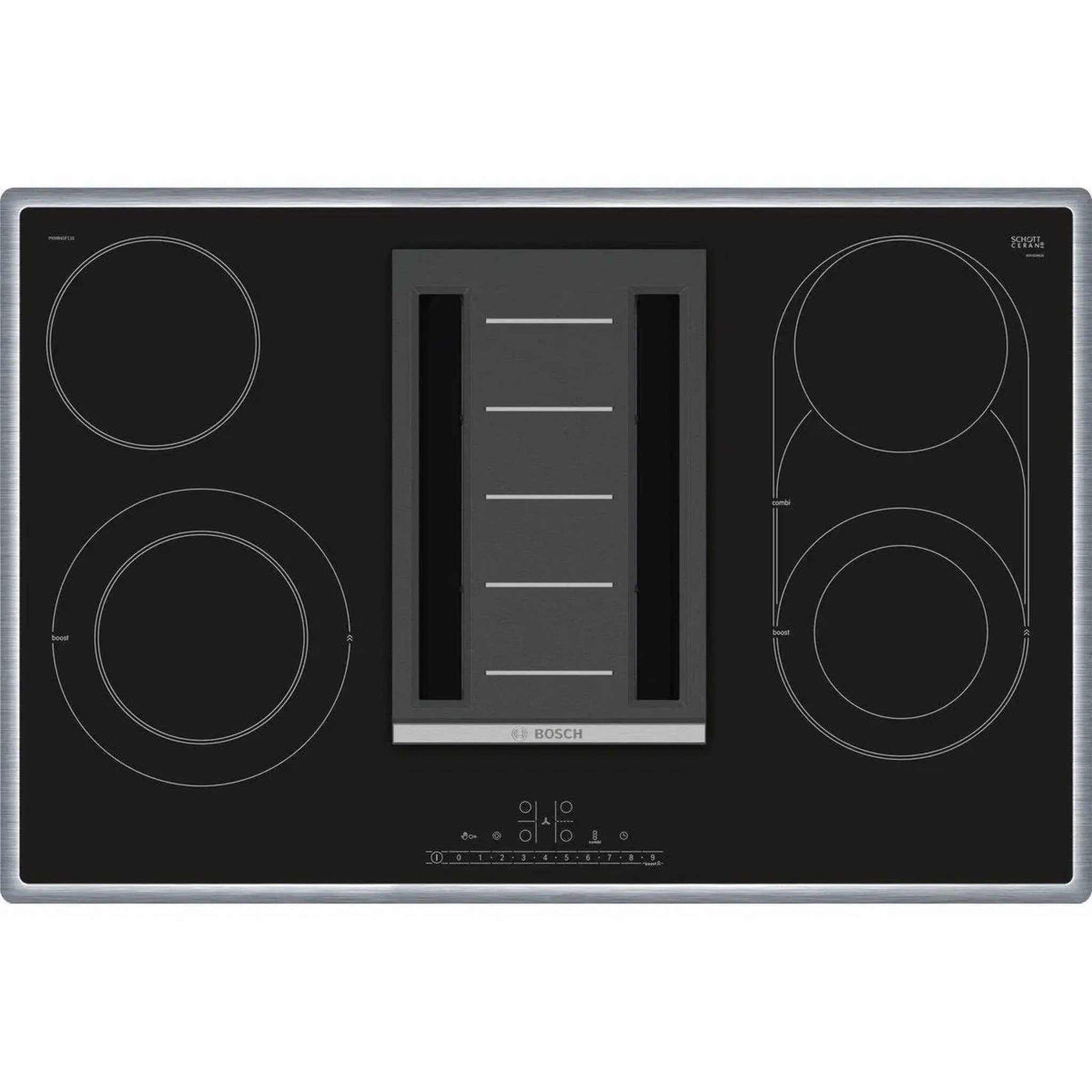 Bosch PKM845F11E - Inductie kookplaat - Ingebouwde afzuiging