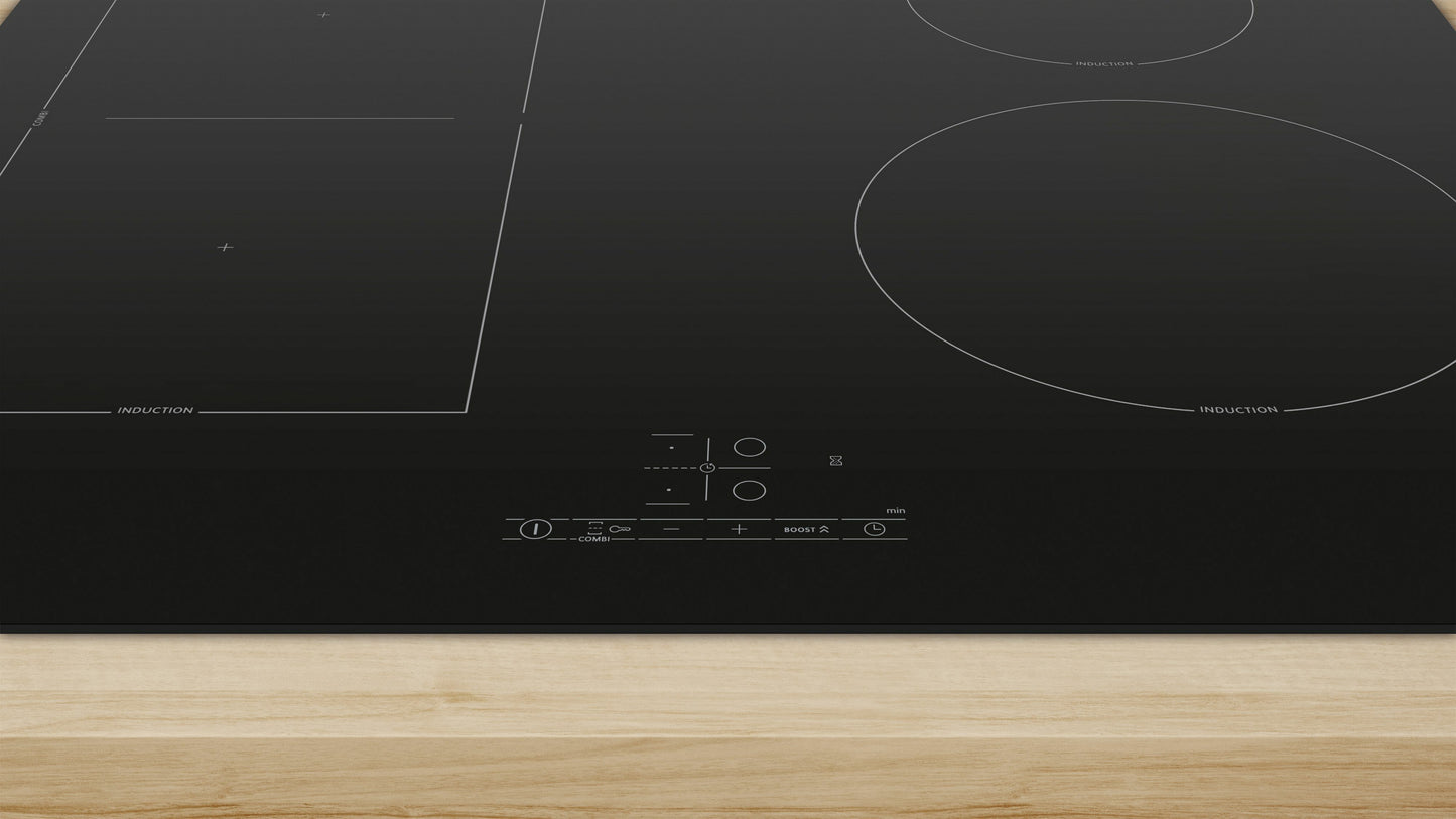Bosch PVS61RBB5E – Kookplaat – Inbouw – Zwart – Krachtige 6900 Watt – Eenvoudige installatie - Elektro Retail