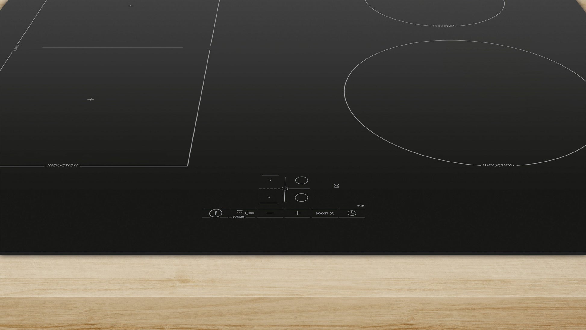 Bosch PVS61RBB5E – Kookplaat – Inbouw – Zwart – Krachtige 6900 Watt – Eenvoudige installatie - Elektro Retail