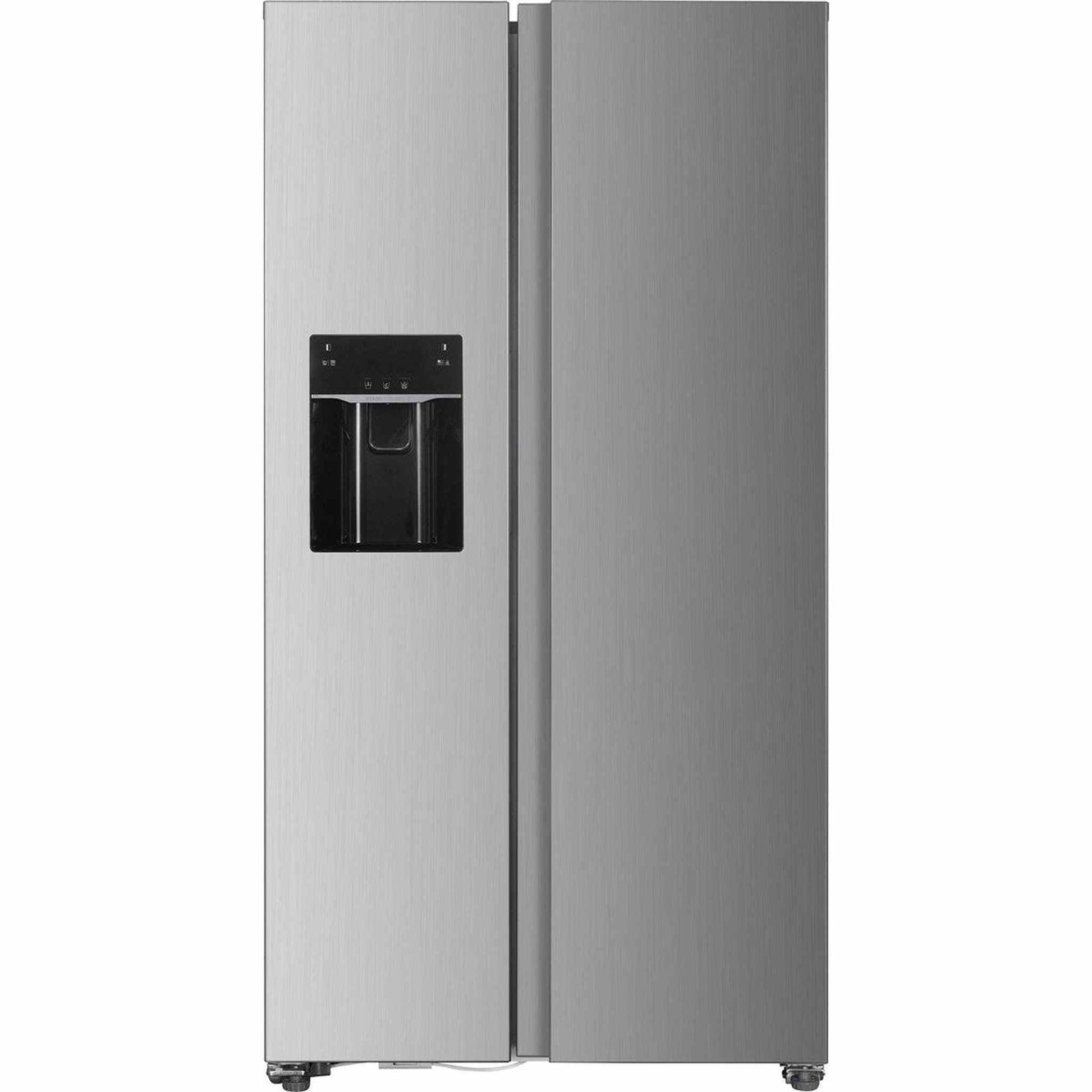 Exquisit SBS666-HCF-041EI – Koelkast – 513L koelruimte, stil, en strak inox design