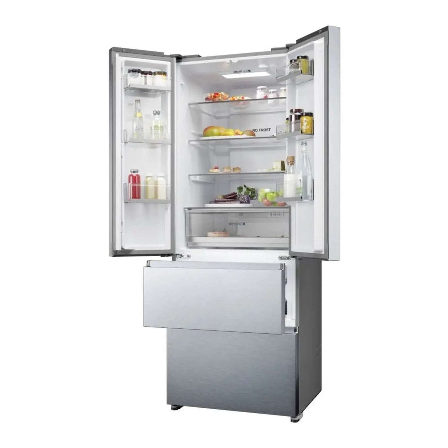 Haier HFR5719ENMG - Koel-vriescombinatie - No Frost