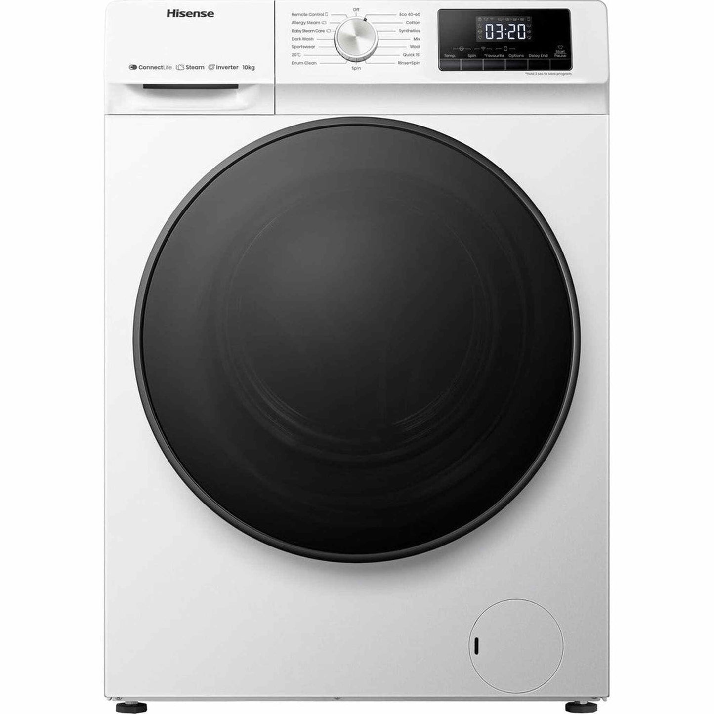 Hisense WFQA1014EVJMW - Wasmachine