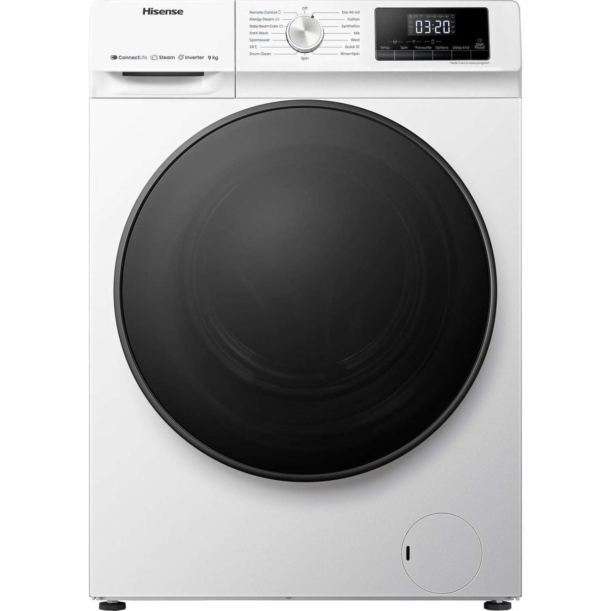 Hisense WFQA9014EVJMW - Wasmachine