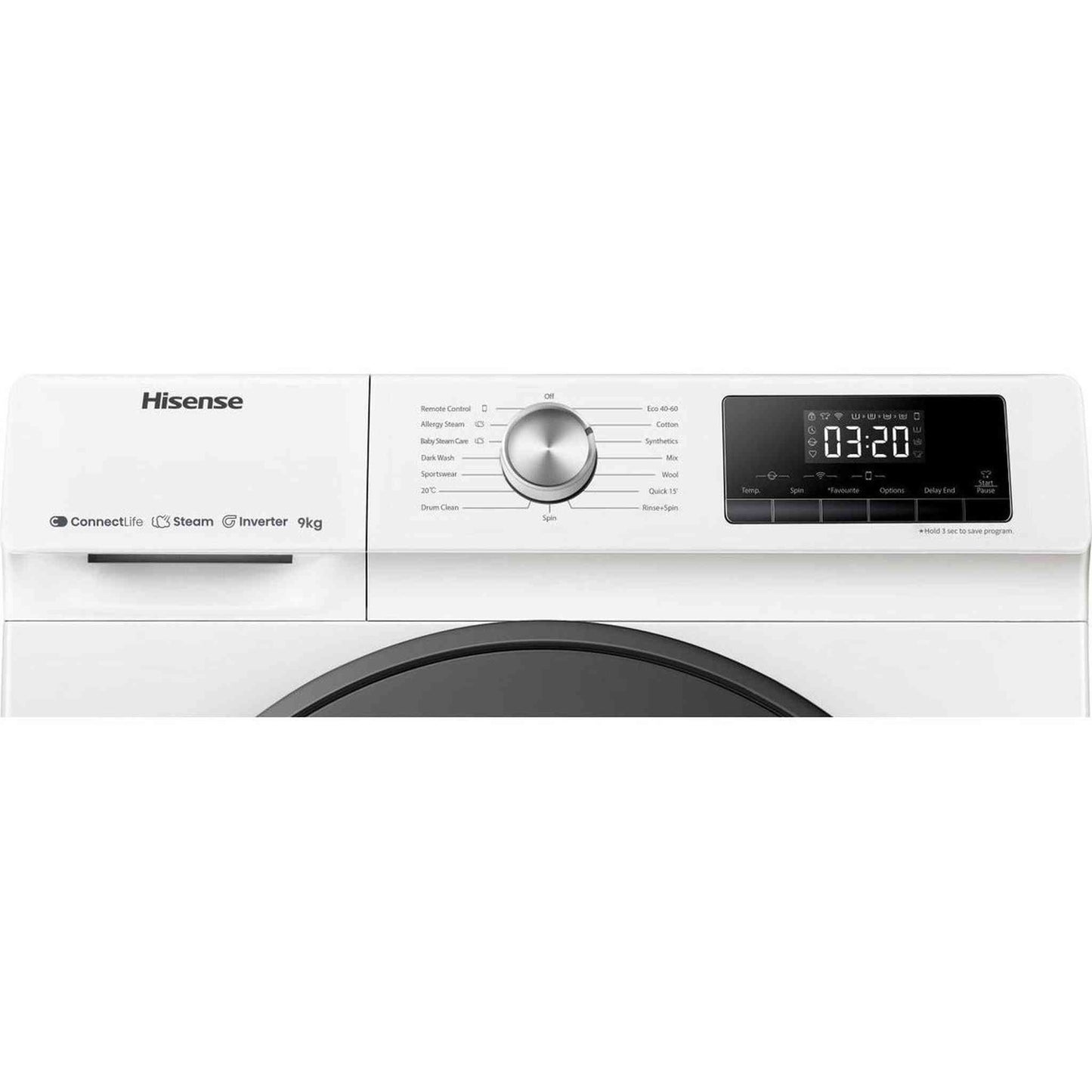Hisense WFQA9014EVJMW - Wasmachine