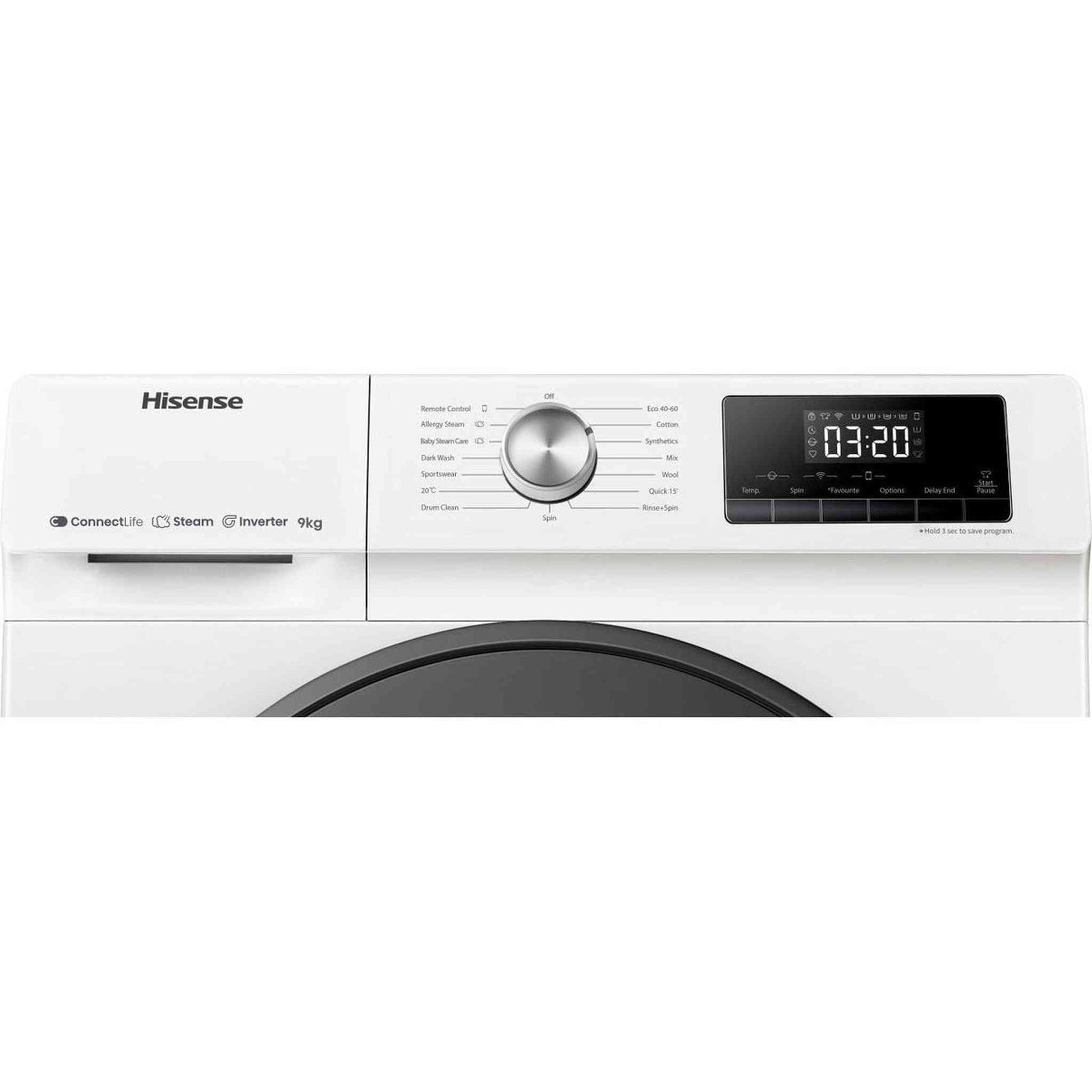 Hisense WFQA9014EVJMW - Wasmachine