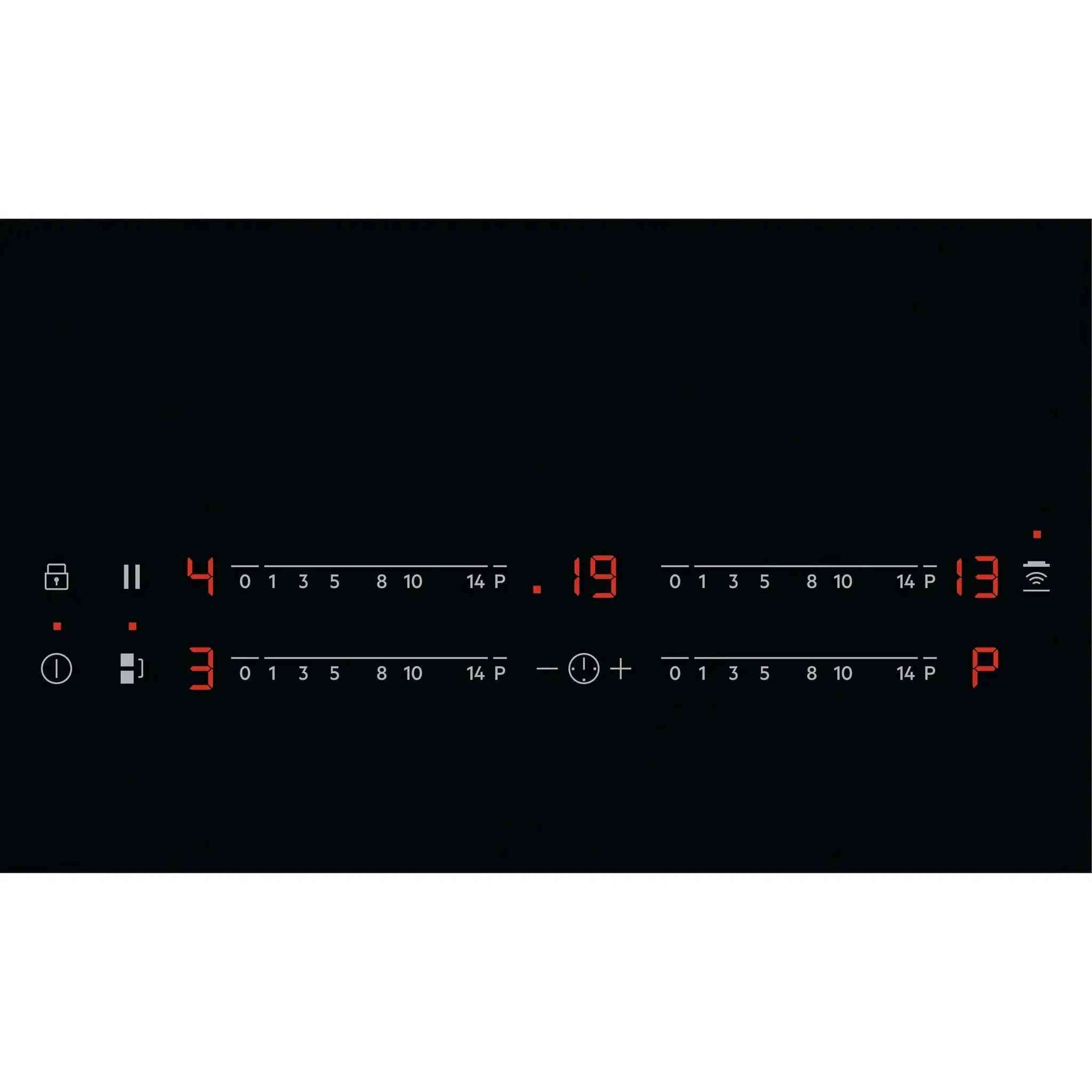 AEG IKE84445XB - Inductie kookplaat - Ingebouwde afzuiging