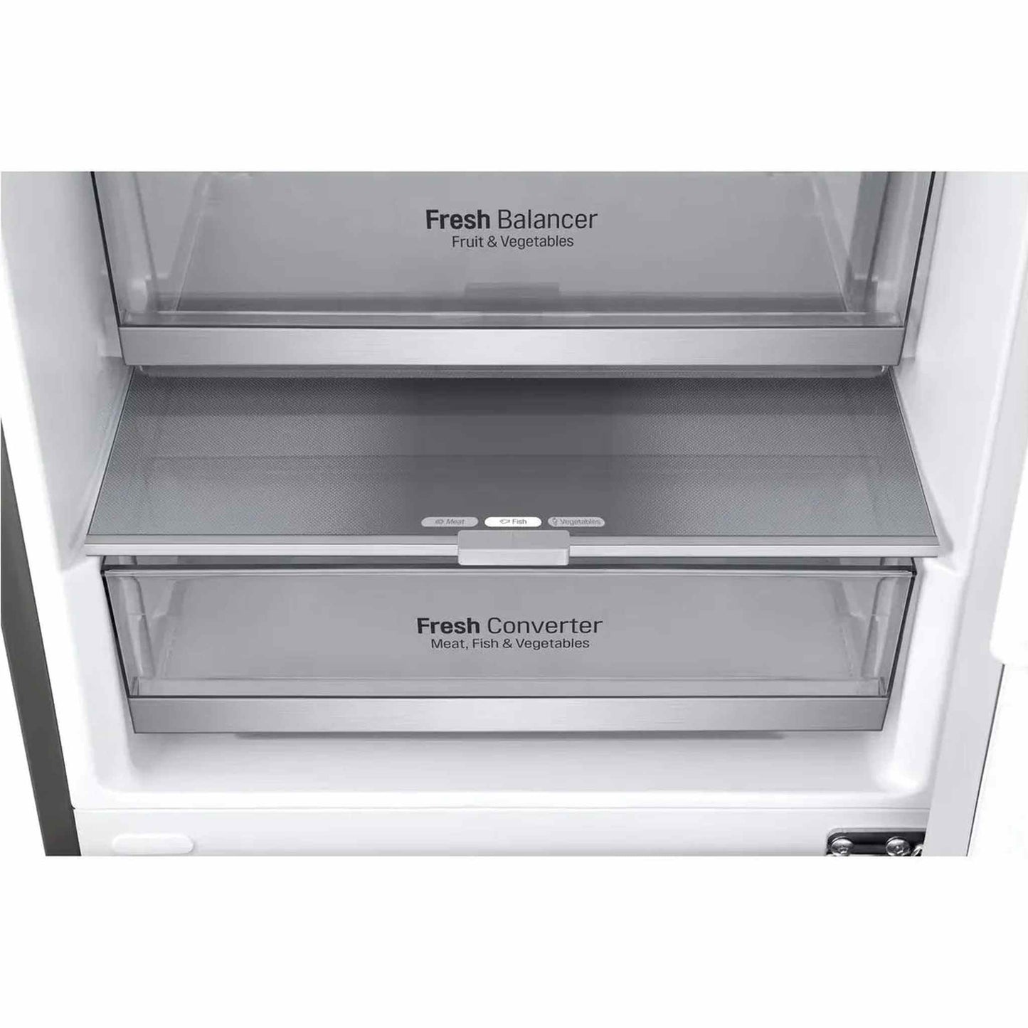 LG GBB71PZDMN - Koel-vriescombinatie - No Frost