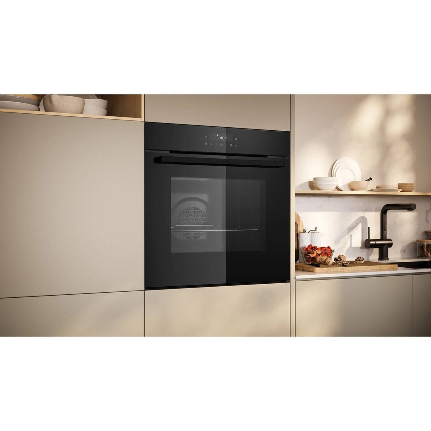 Neff B2CCJ7AK3 Inbouw Oven – 71L Capaciteit met Hydrolytische & Pyrolytische Zelfreiniging en Kinderslot