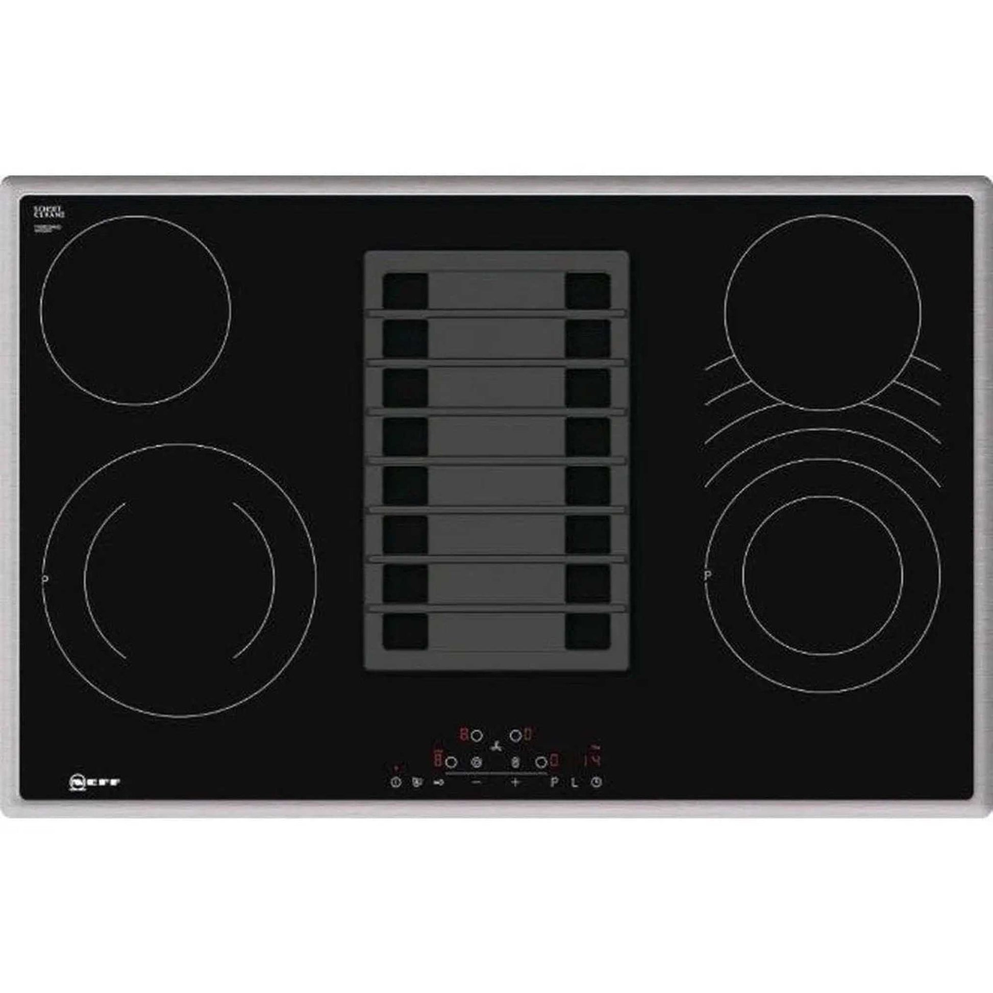 Neff T18BD3AN0 - Inductie kookplaat - Ingebouwde afzuiging