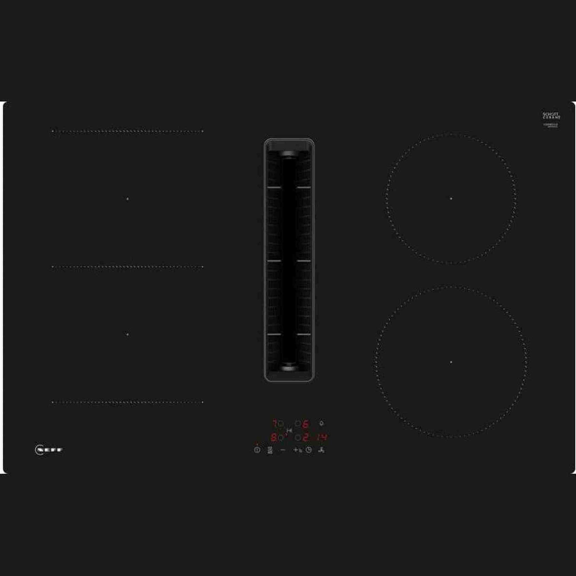 Neff V58NBS1L0 - Inductiekookplaat met Ingebouwde Afzuiging - 4 Kookzones - Inbouw