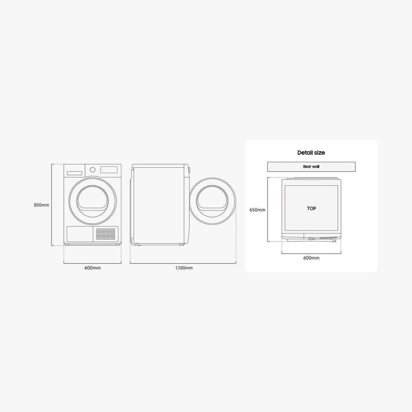 Samsung DV90T6240LBS2