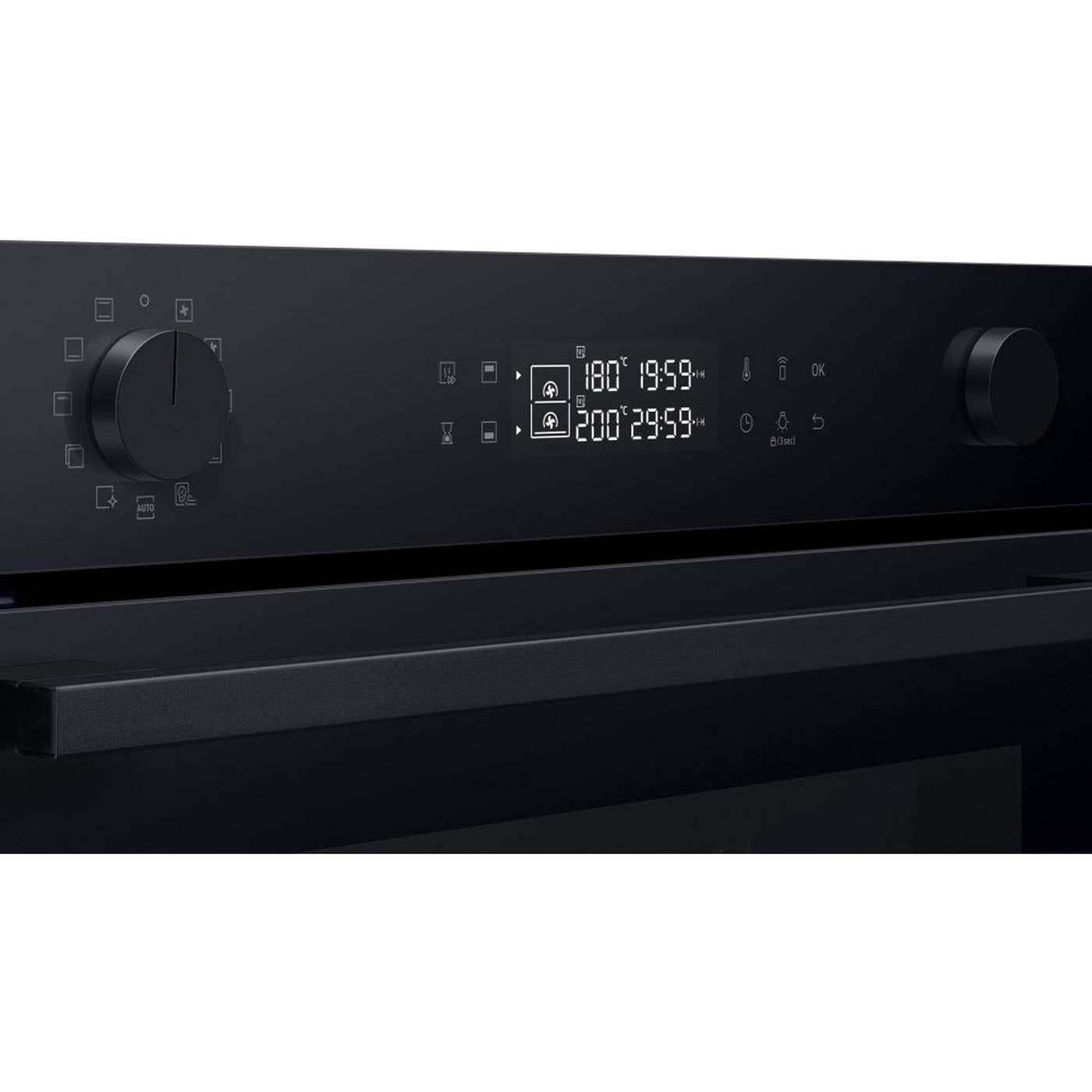 Samsung NV7B44205AK - Inbouwoven - Energiezuinig - 76L - Hetelucht- en grillfunctie - Elektro Retail