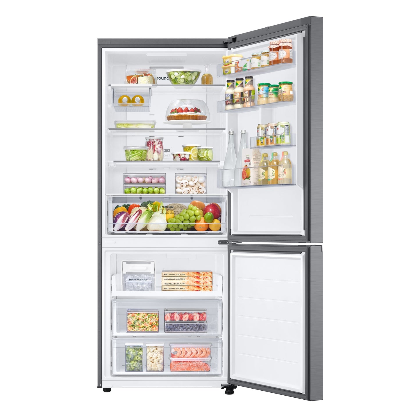 Samsung RB50DG602ES9EO – Koel-vriescombinatie – 508L – App-connectiviteit – RVS design