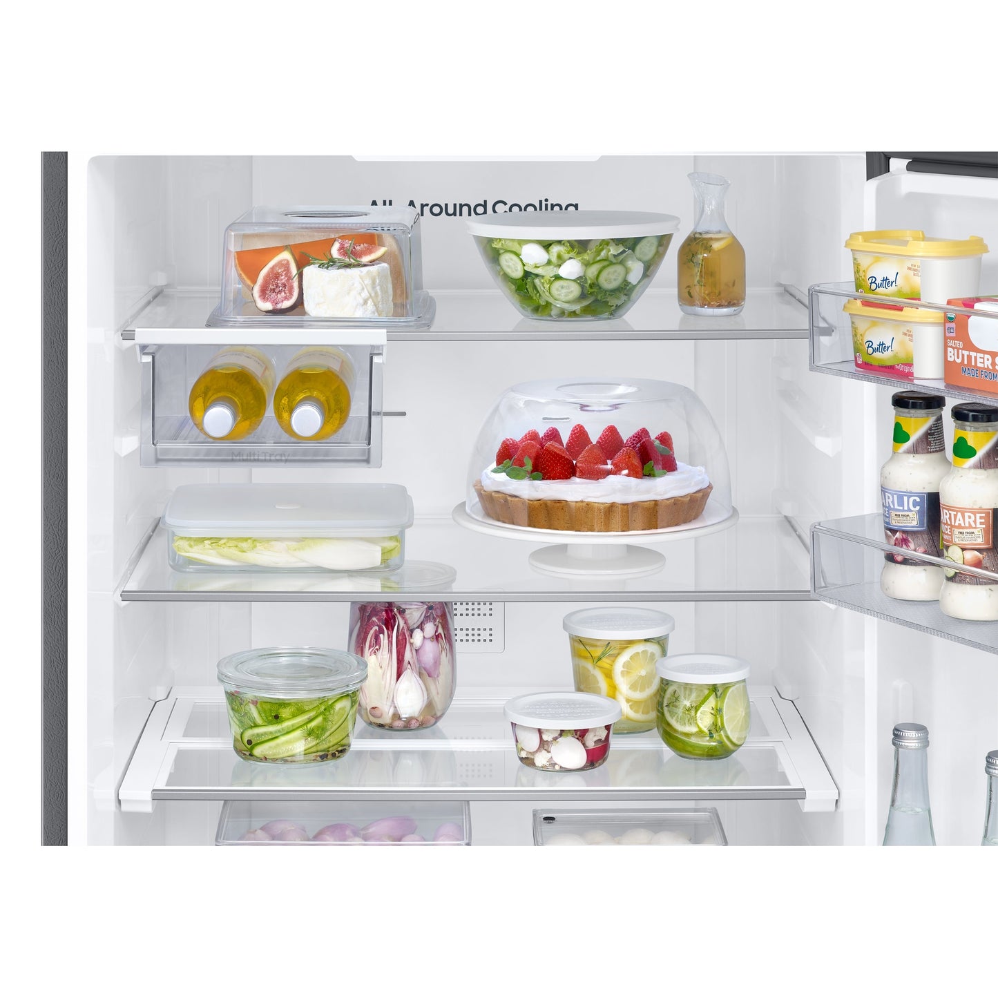 Samsung RB50DG602ES9EO – Koel-vriescombinatie – 508L – App-connectiviteit – RVS design