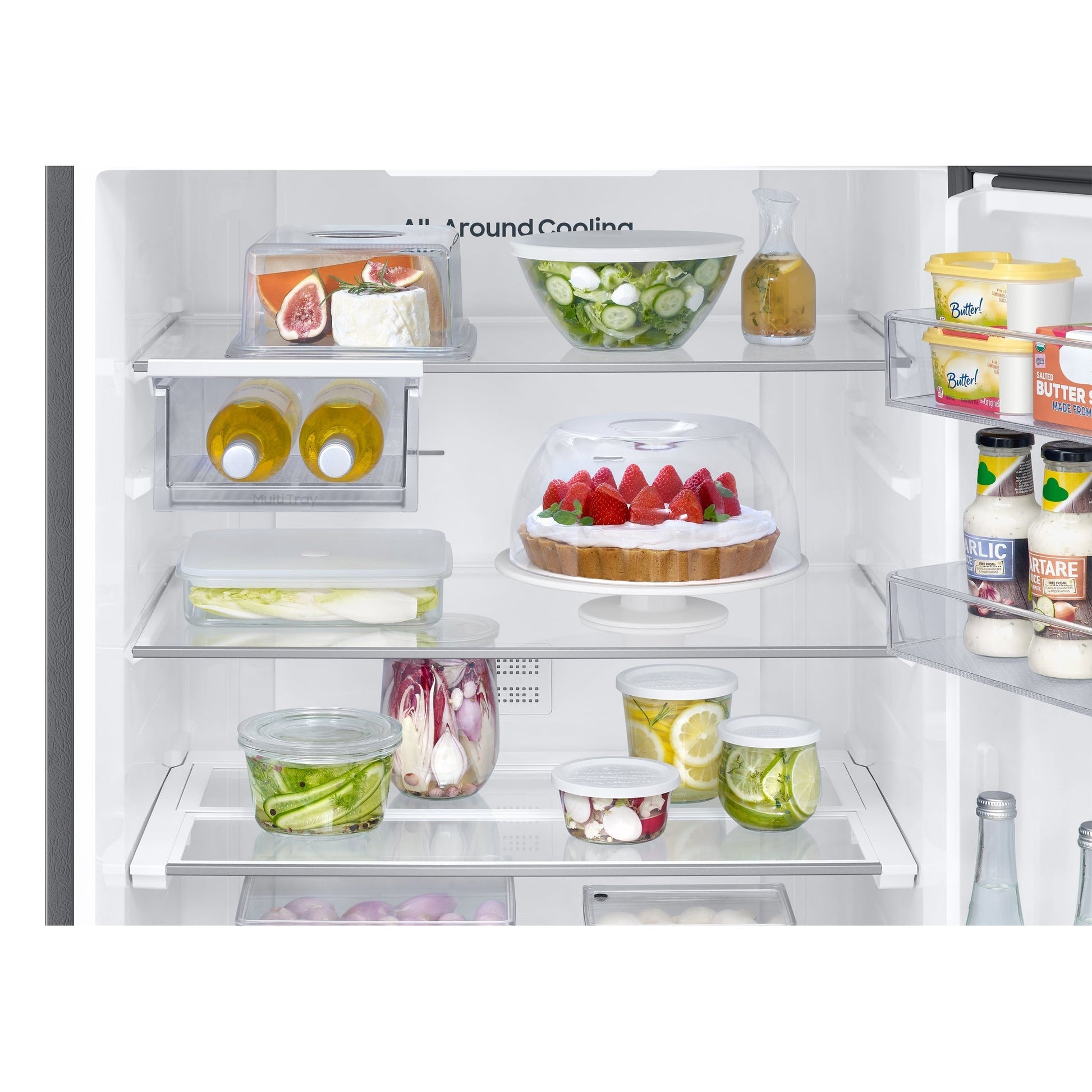 Samsung RB50DG602ES9EO – Koel-vriescombinatie – 508L – App-connectiviteit – RVS design