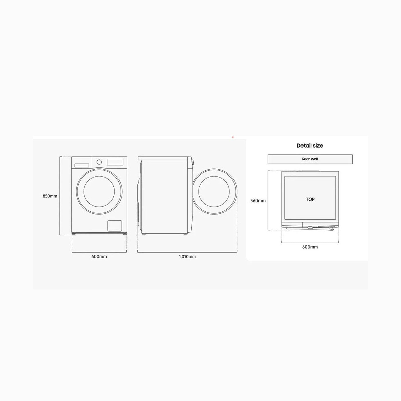 Samsung WD90DG5G34BELE