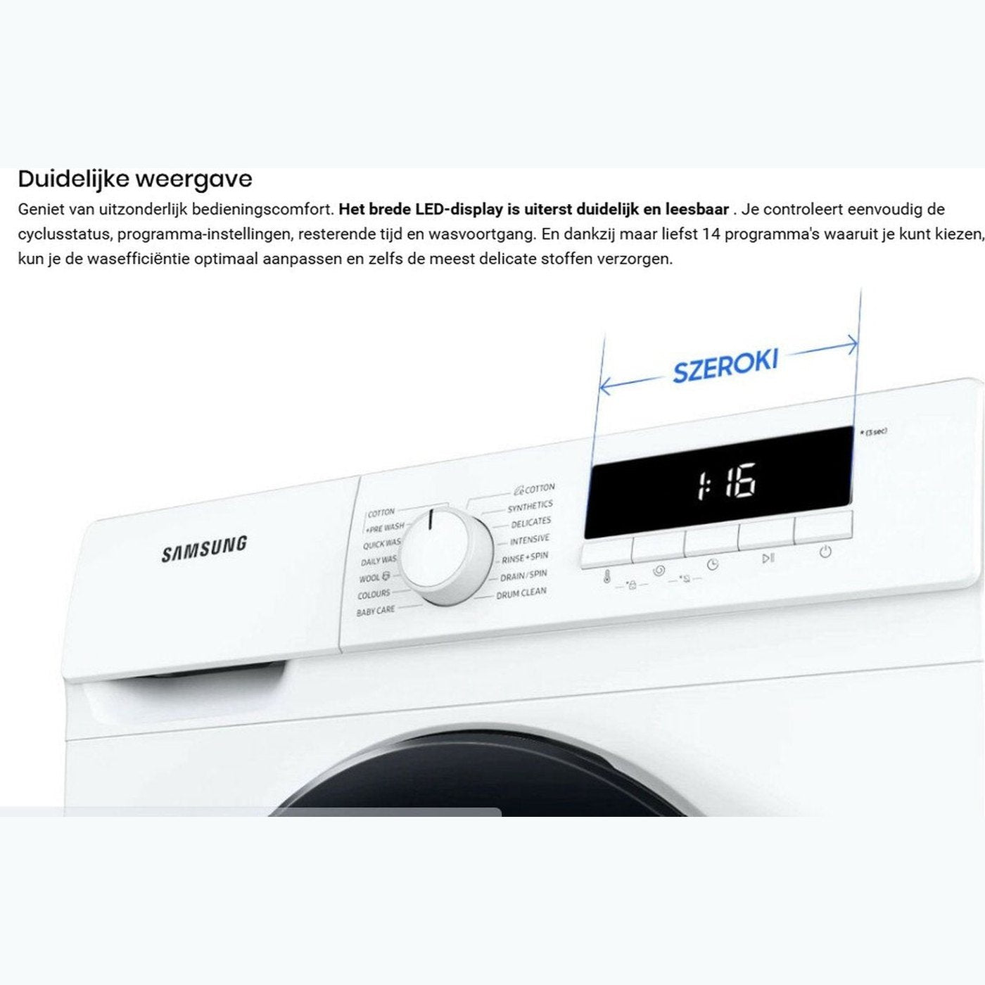 Samsung WW70T304MBW/LE