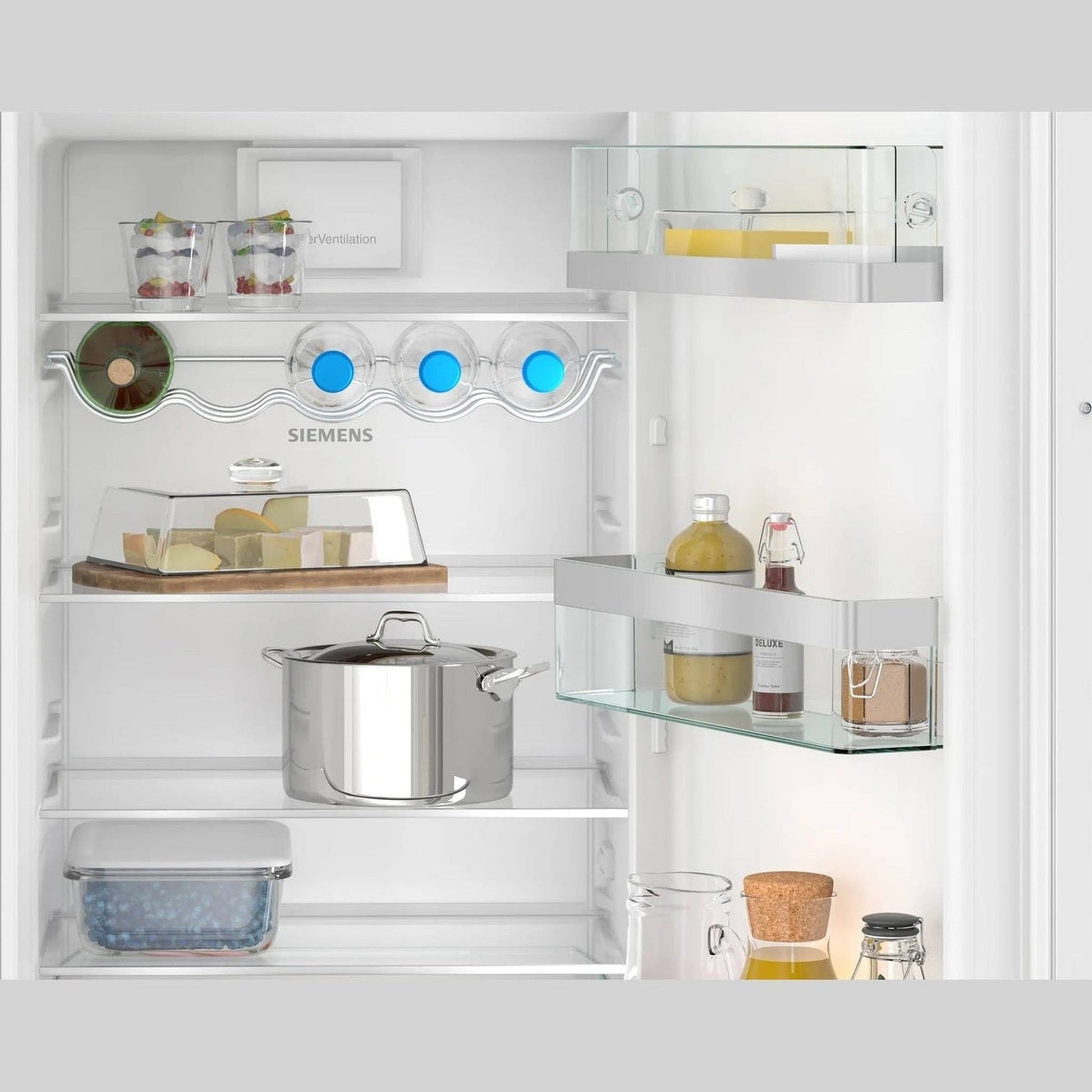 Siemens KI82LADD0 – Koelkast – 280L inhoud, energieklasse D en strak deur-op-deur systeem