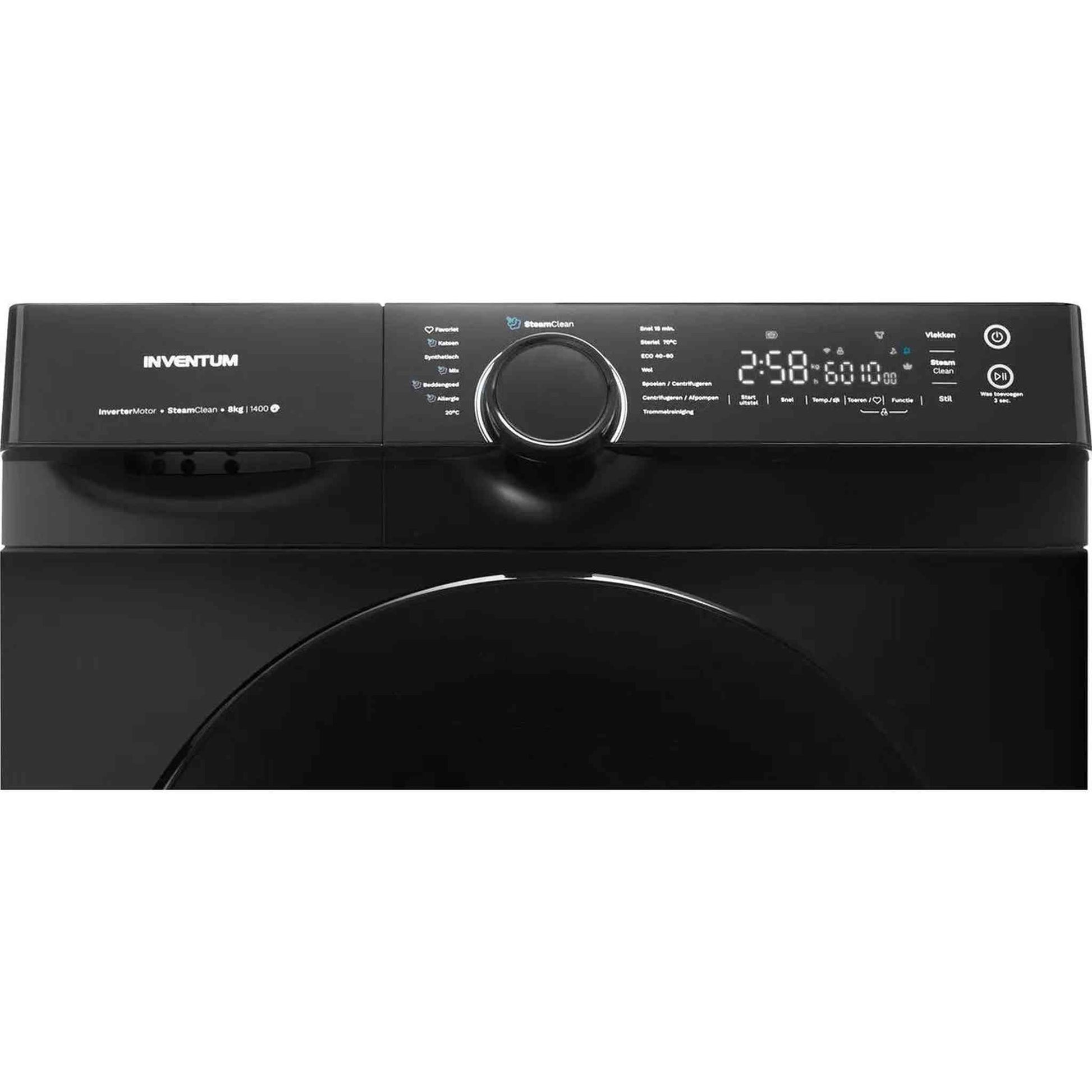 Inventum VWM8010B - Wasmachine
