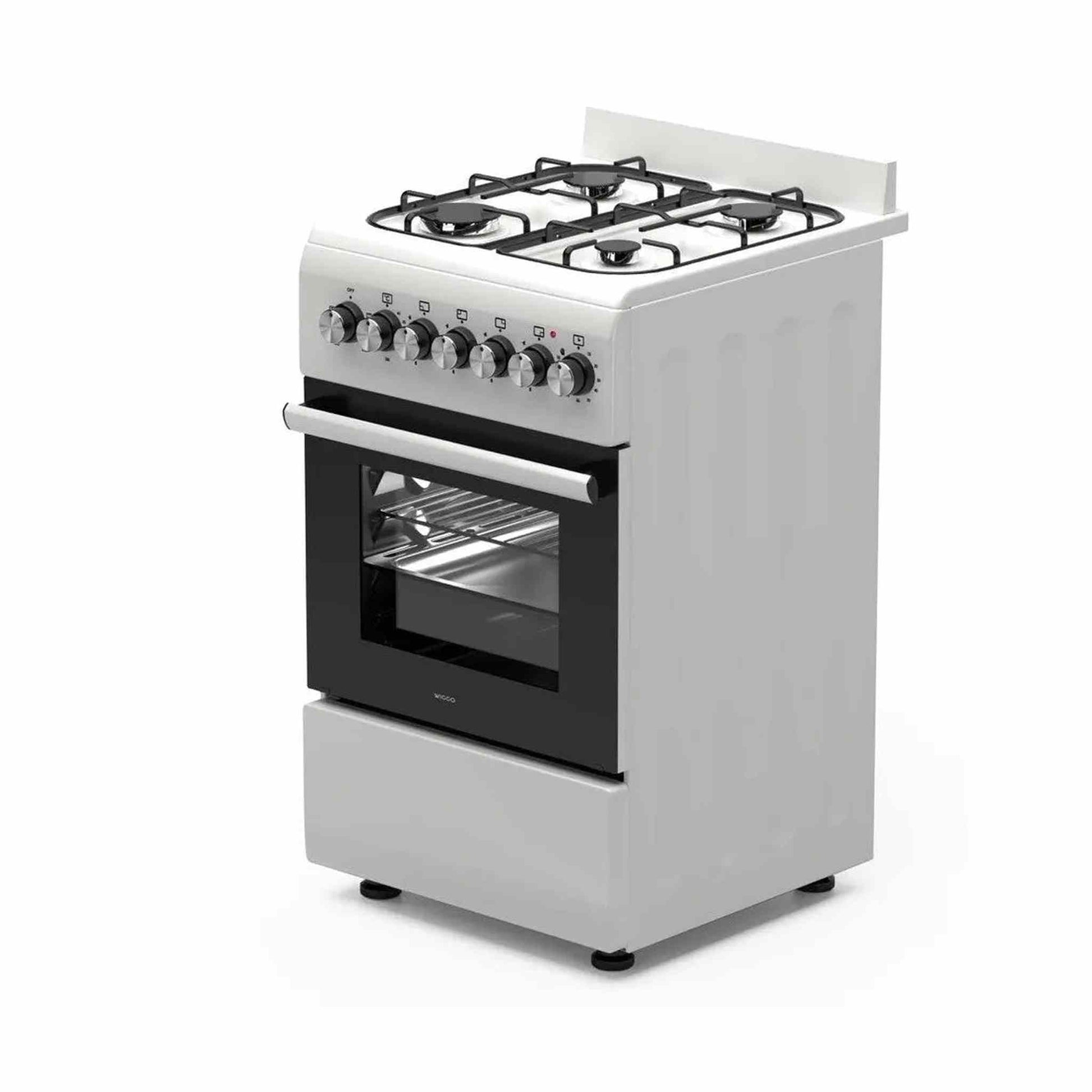 Wiggo WO-E505R WW - Gasfornuis