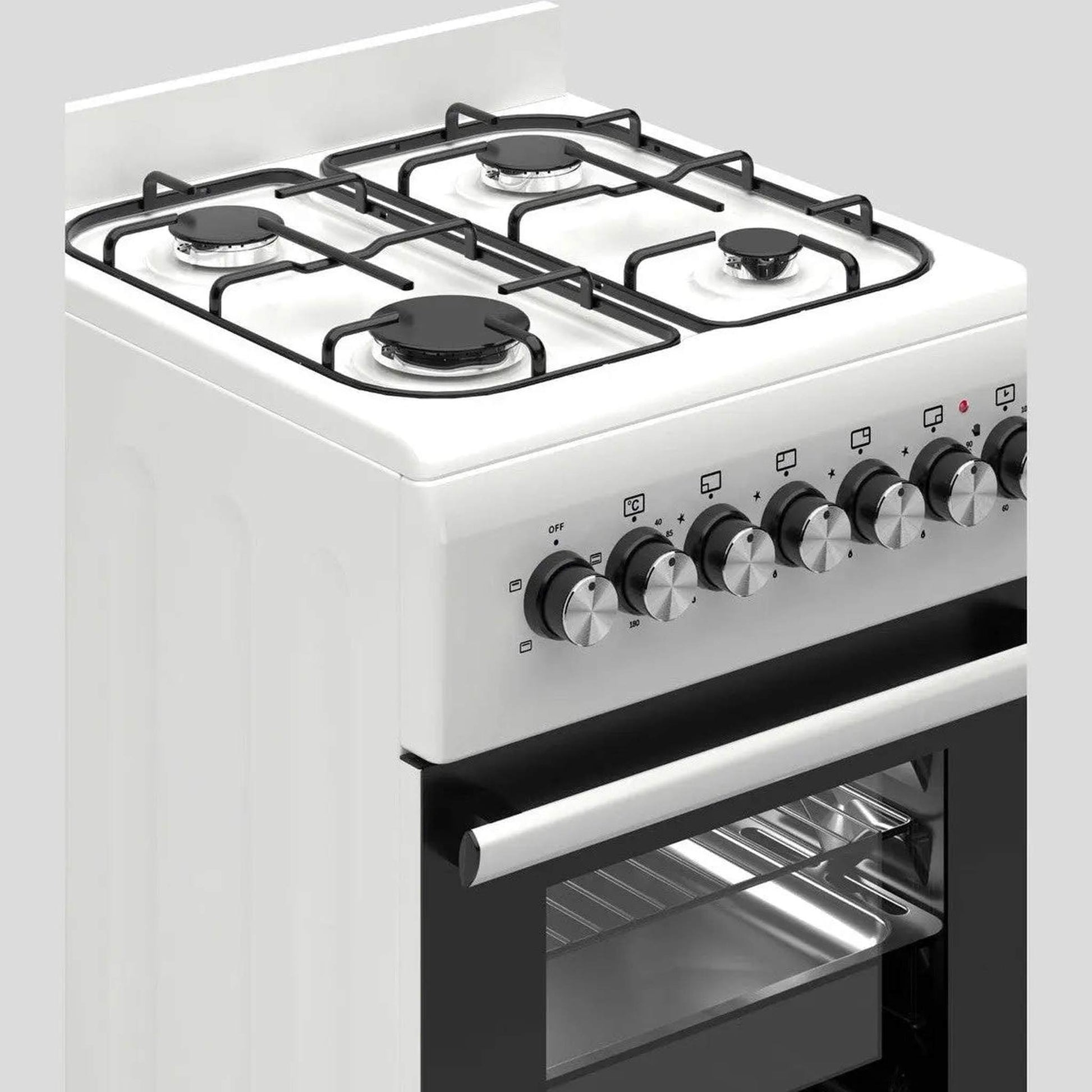 Wiggo WO-E505R WW - Gasfornuis