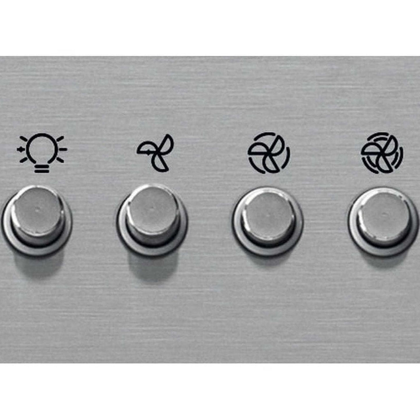 Whirlpool AKR559/3IX – Afzuigkap – Stijlvolle wandschouw met afvoer/recirculatie en 66 kWh energieverbruik